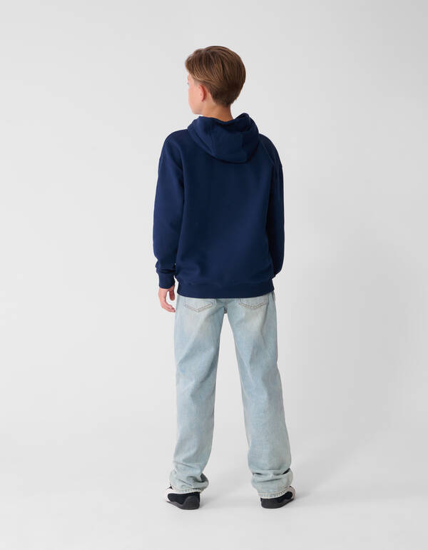 Oversized Hoodie Dunkelblau SHOEBY BOYS