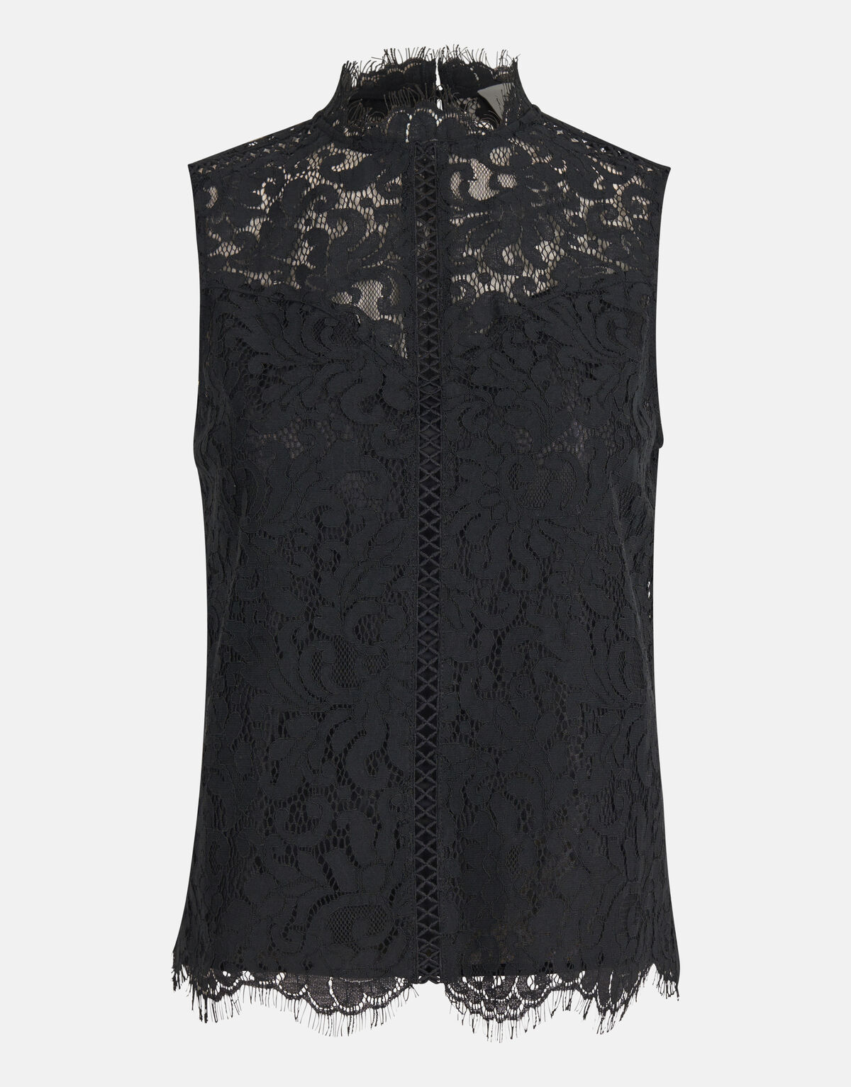 Spitzen-Top Schwarz SHOEBY WOMEN