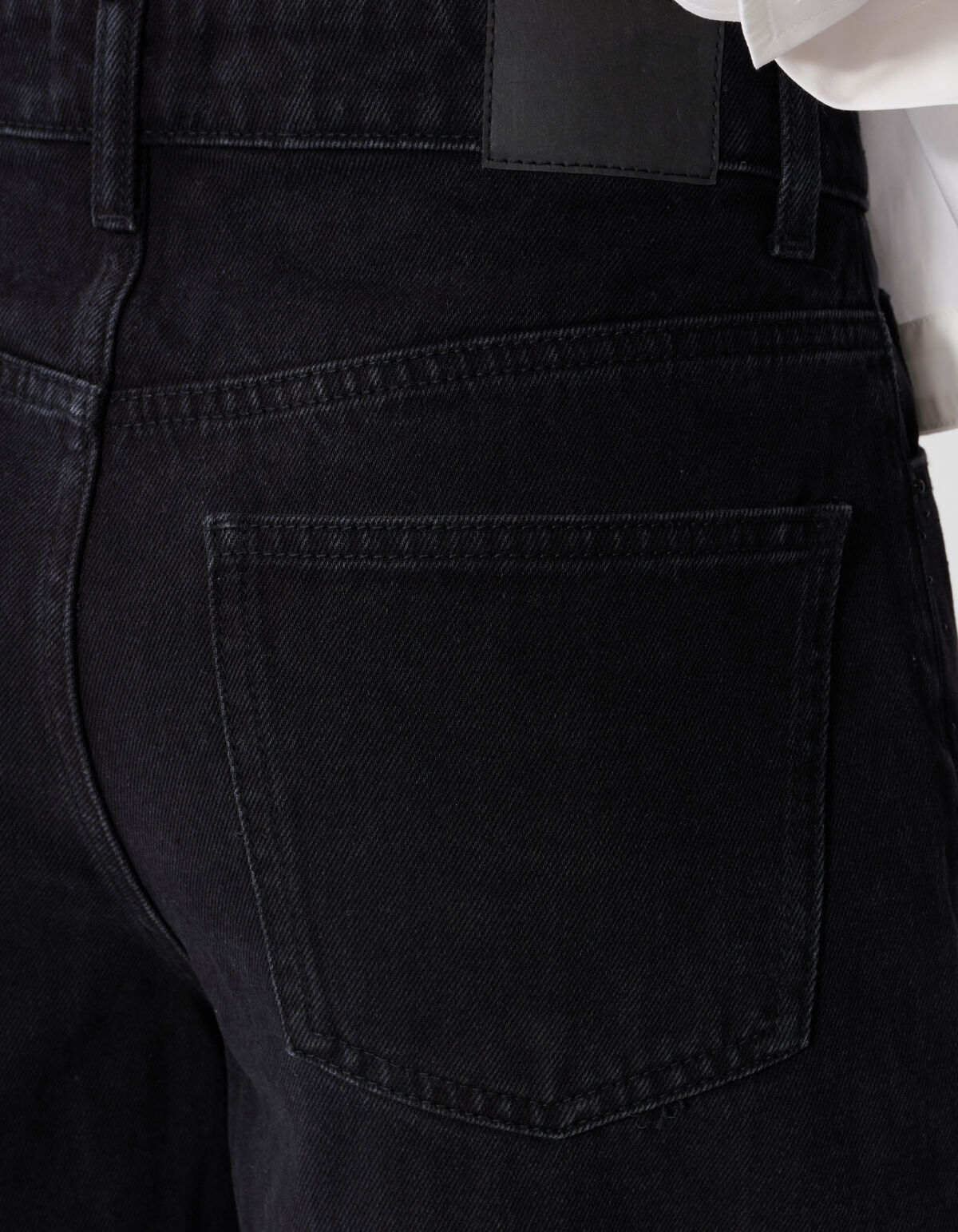 Baggy-Fit-Jeans mit Strass Schwarz SHOEBY WOMEN