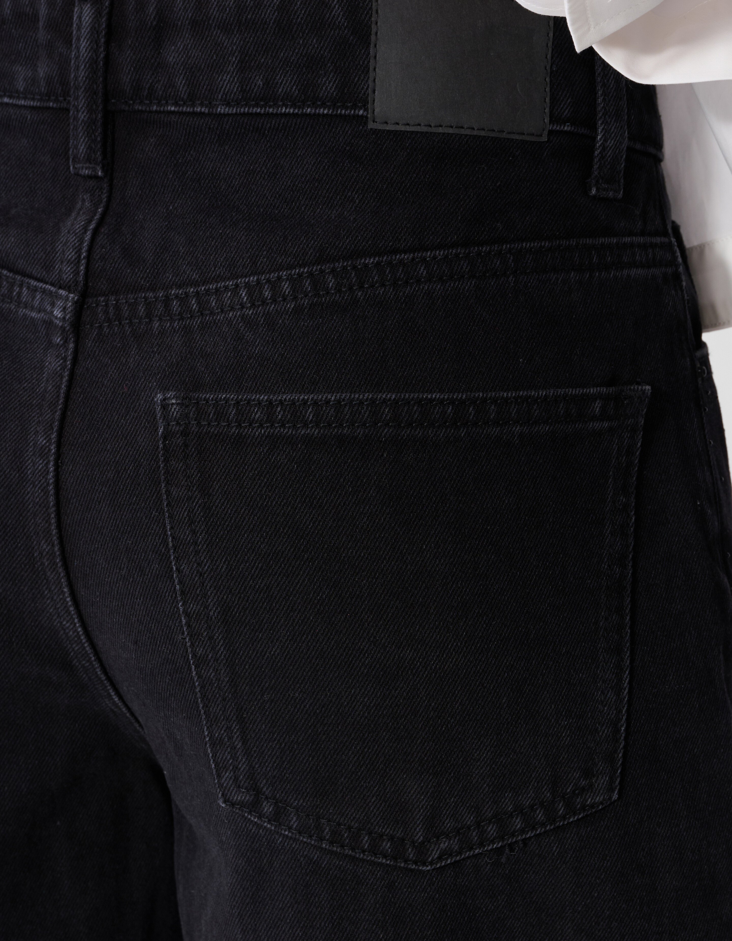 Baggy-Fit-Jeans mit Strass Schwarz SHOEBY WOMEN