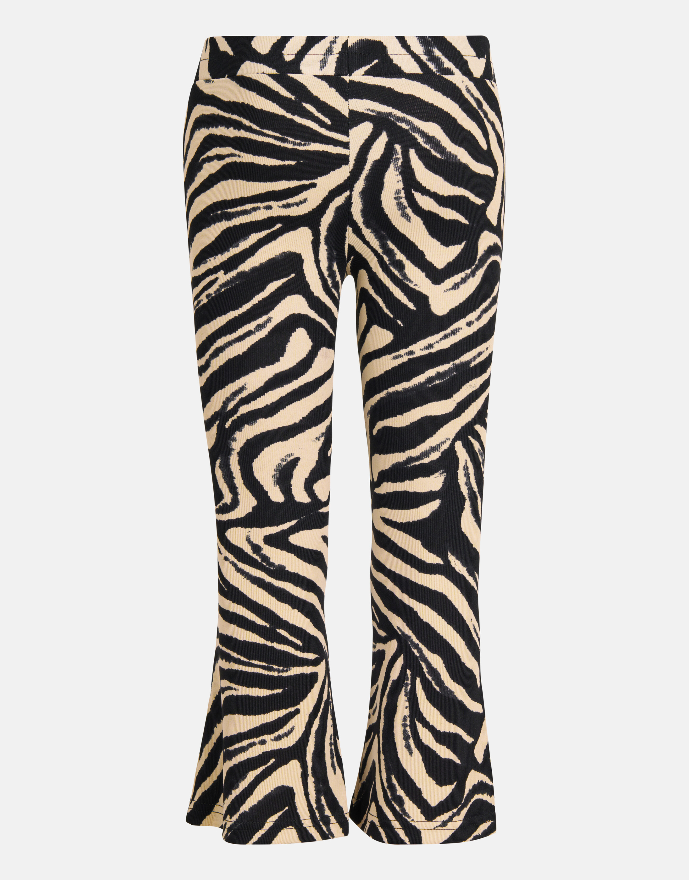 Zebra Print Flared Legging SHOEBY GIRLS
