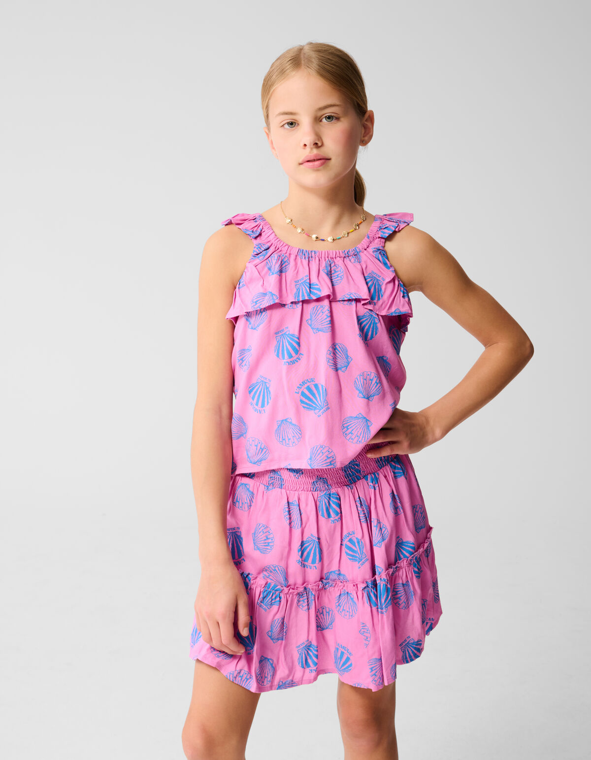 Muschel-Top Rosa SHOEBY GIRLS