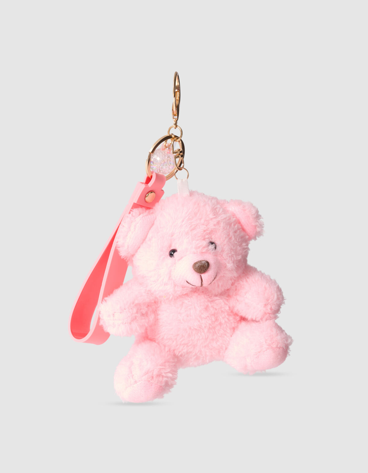 B&auml;r Schl&uuml;sselanh&auml;nger Hellrosa SHOEBY ACCESSOIRES