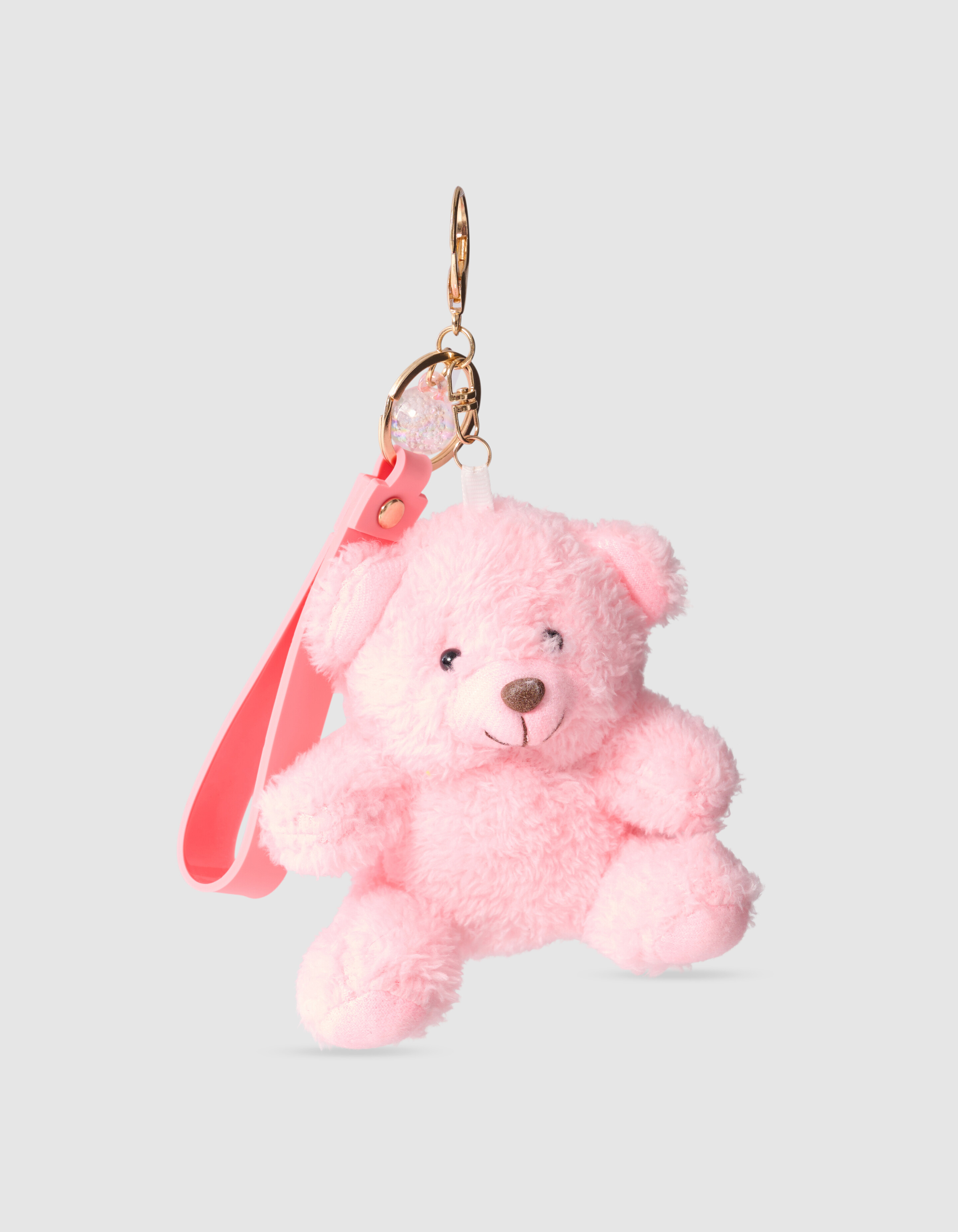 B&auml;r Schl&uuml;sselanh&auml;nger Hellrosa SHOEBY ACCESSOIRES