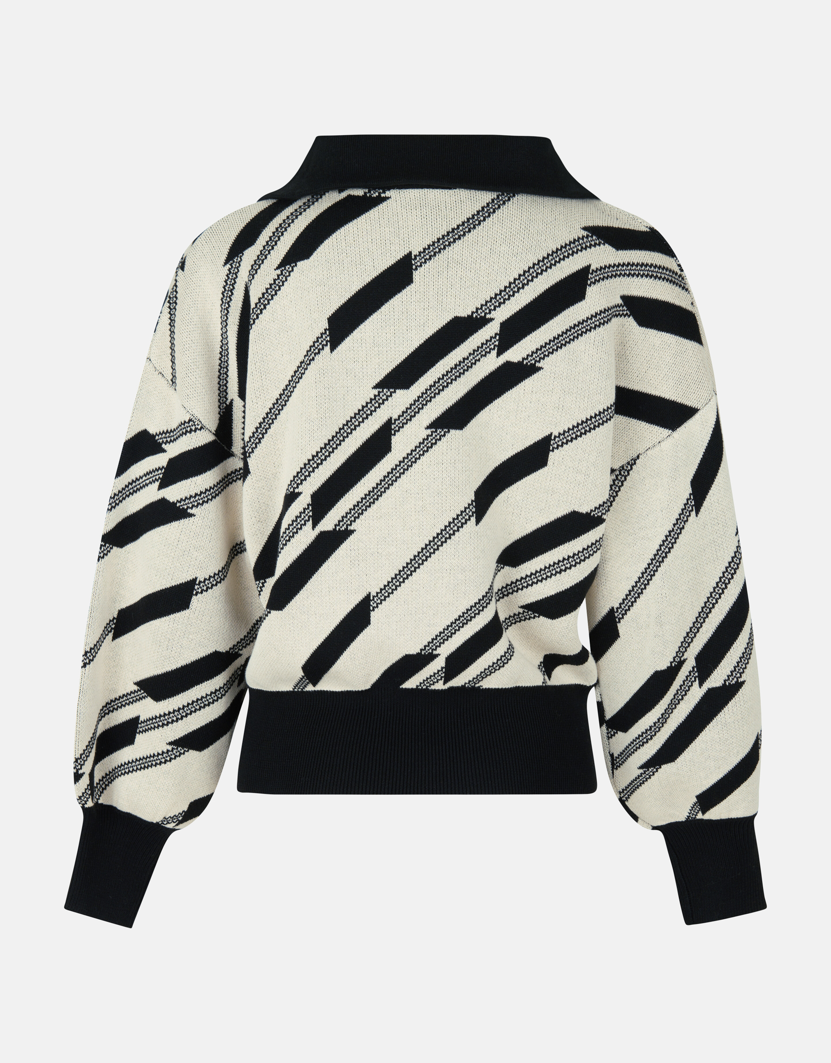 Grafik-Pullover Schwarz SHOEBY WOMEN