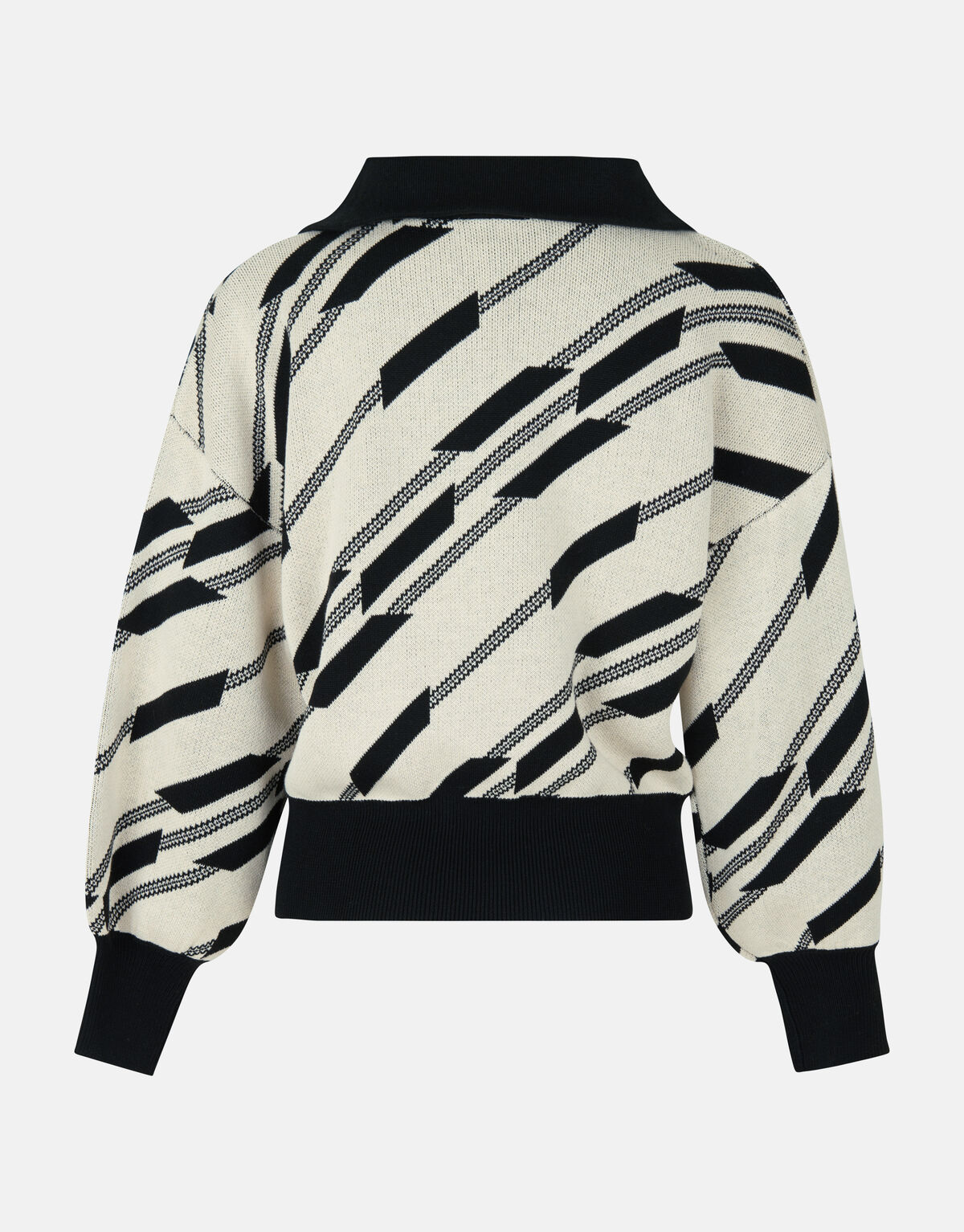Grafik-Pullover Schwarz SHOEBY WOMEN