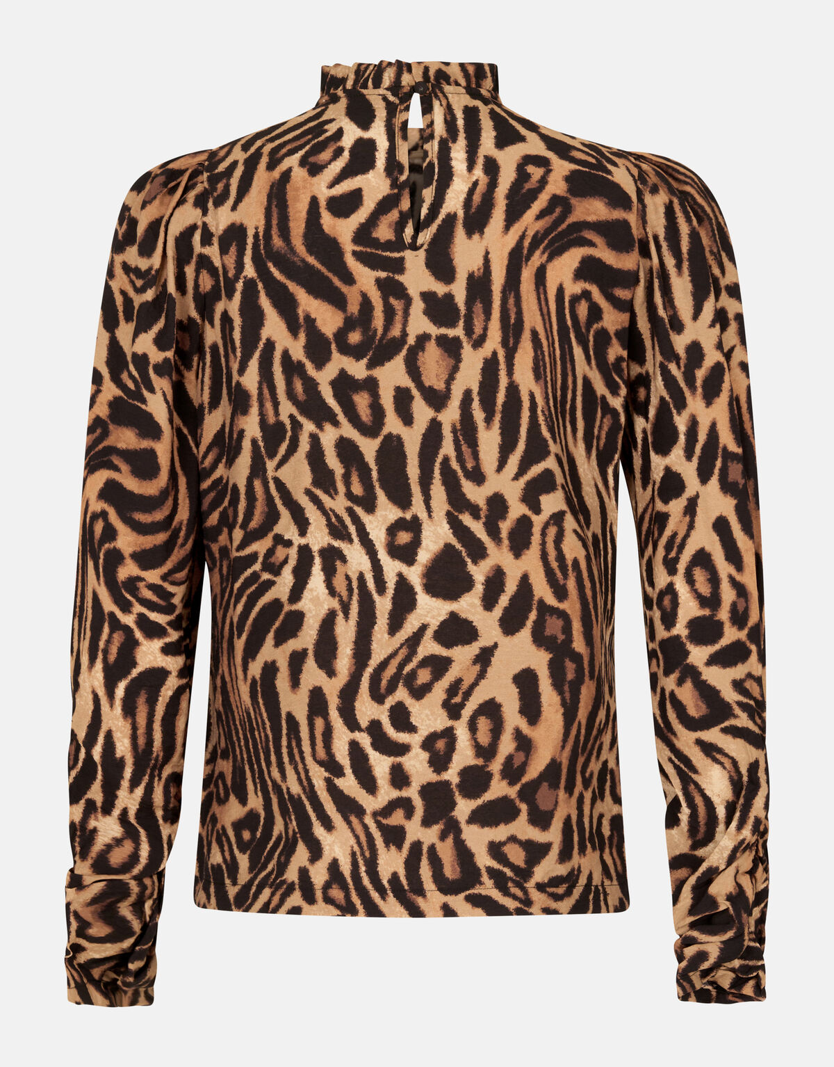 Top mit Puffärmeln im Leopardenmuster SHOEBY WOMEN