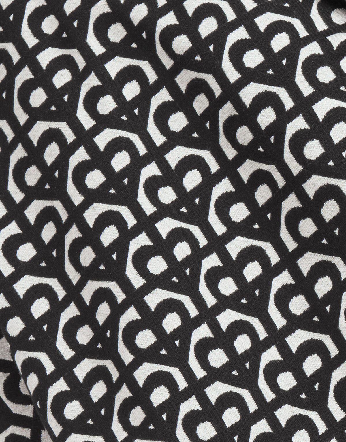 Monogramm-Top Schwarz SHOEBY GIRLS