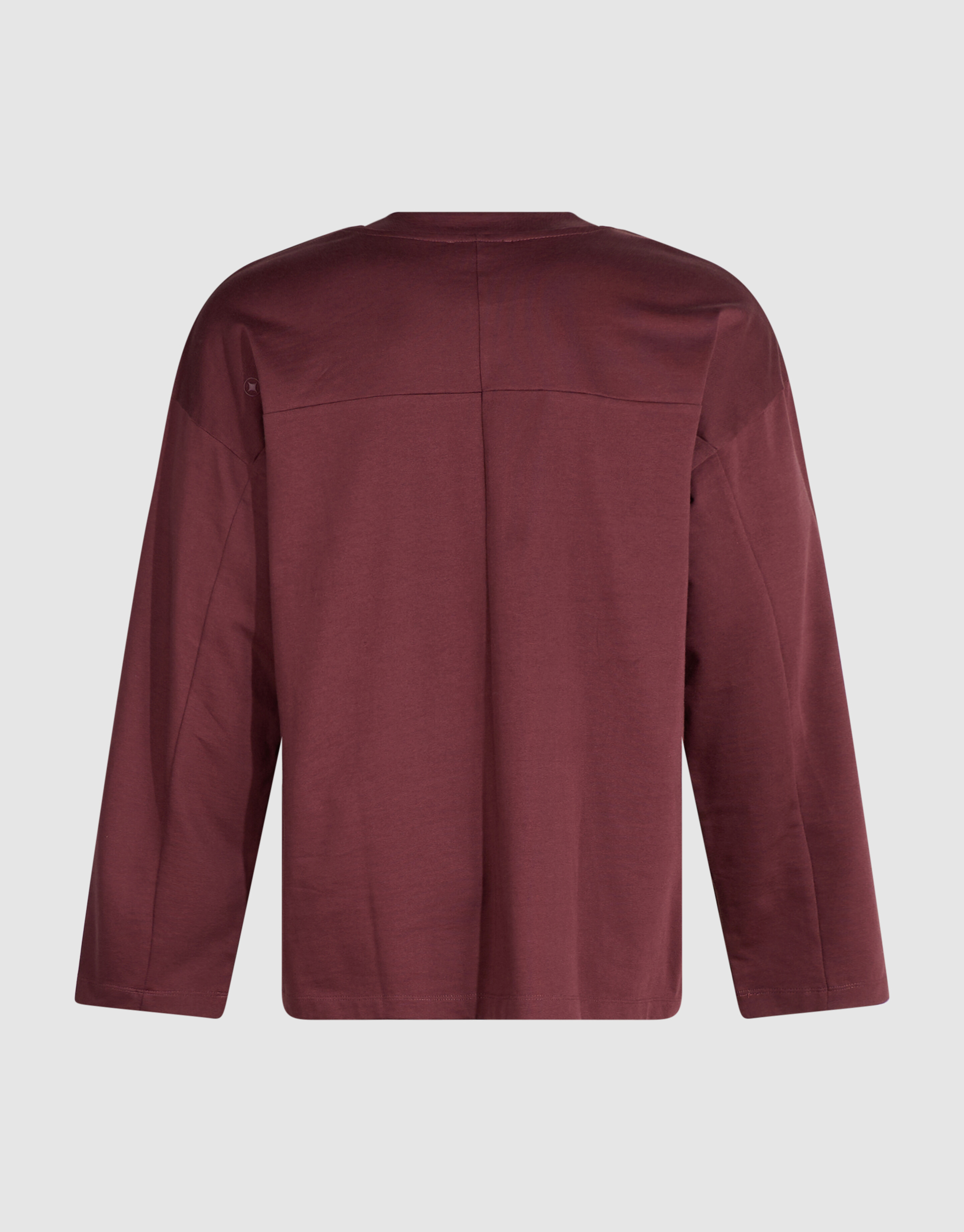 Basic Relaxed Fit Langarmshirt Rot SHOEBY MEN