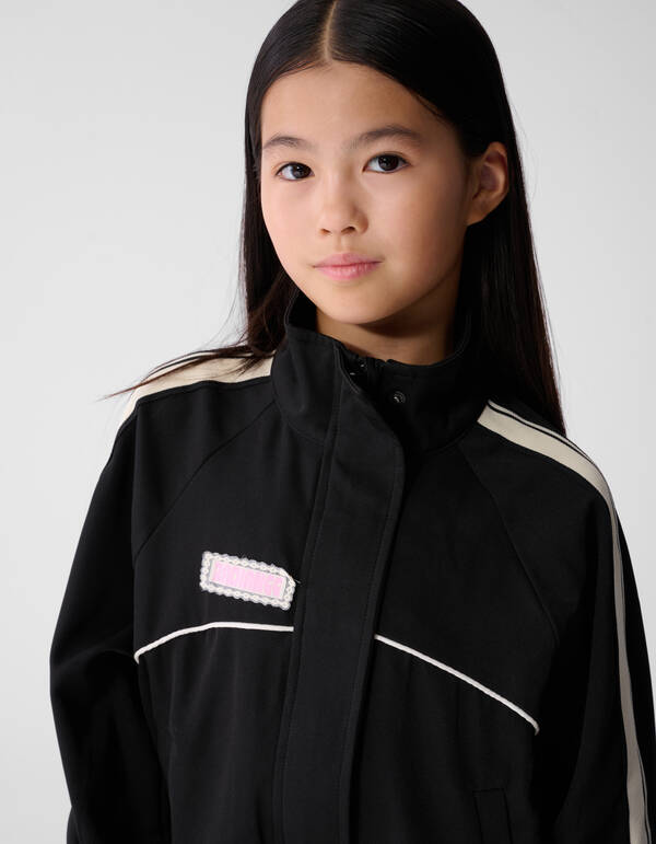 Balloon Fit Jacke Dunkelblau SHOEBY GIRLS