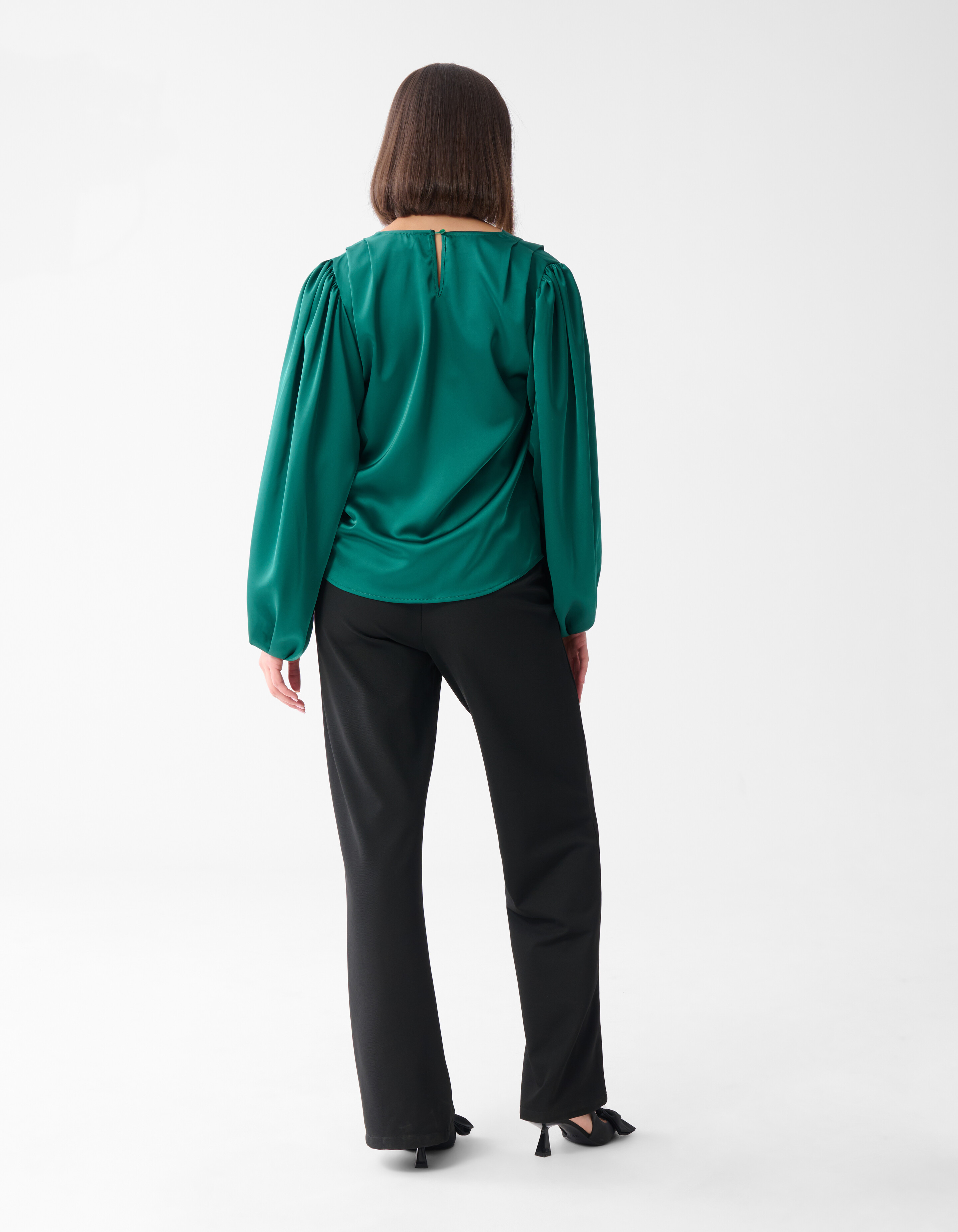 Rosenbluse Dunkelgrün SHOEBY WOMEN