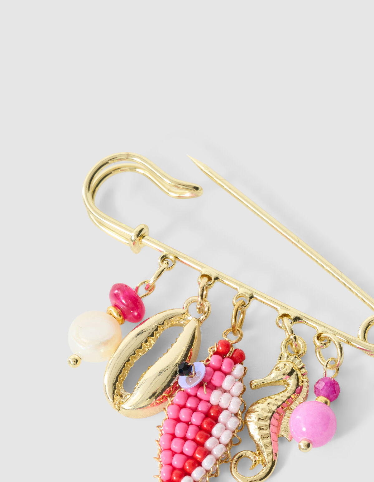 Pin Fisch Brosche Rosa SHOEBY ACCESSOIRES