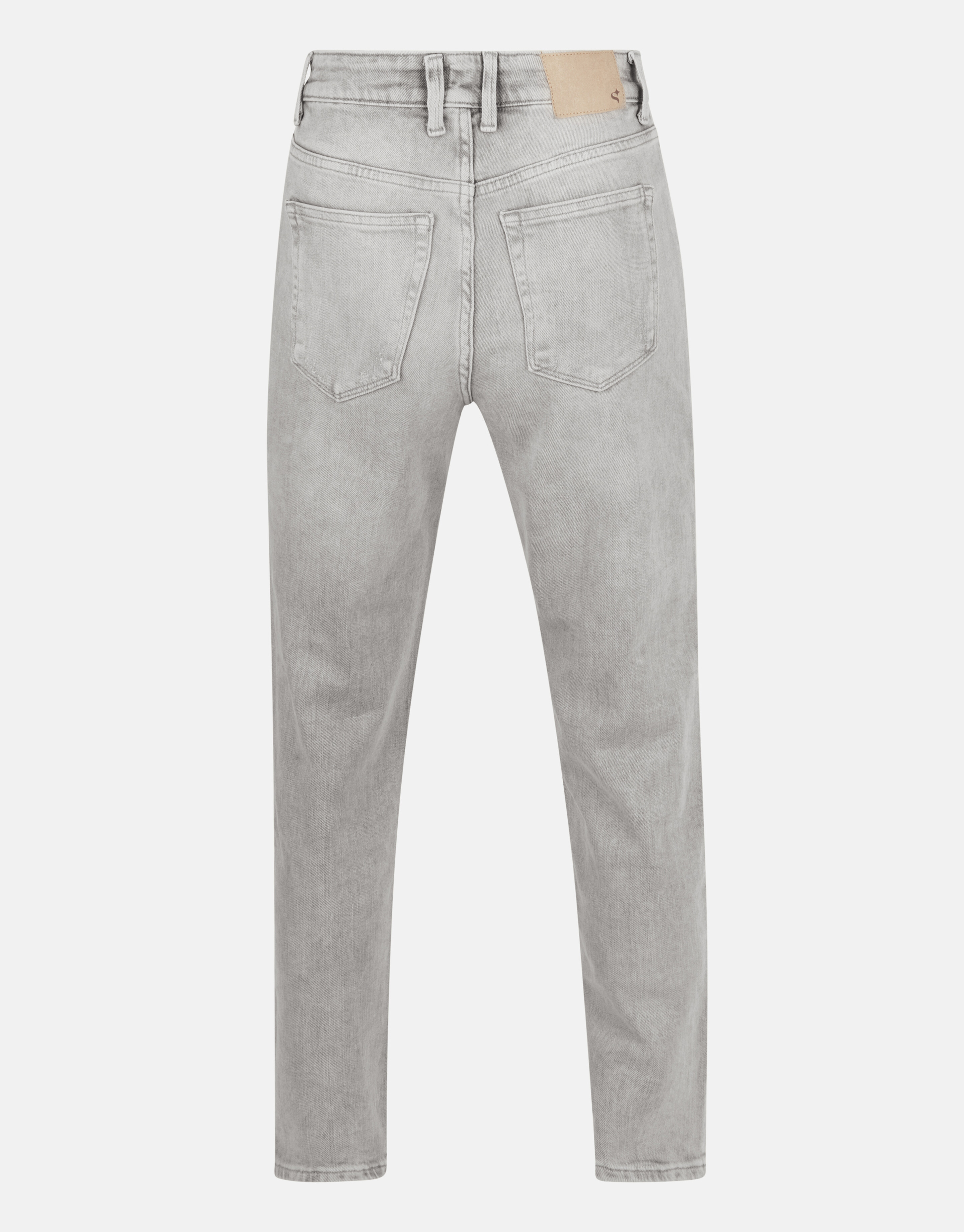 Tapered Fit Jeans Hellgrau SHOEBY WOMEN