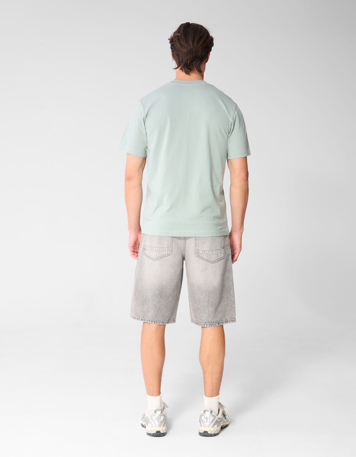 Eighty One Text T-Shirt Hellgr&uuml;n SHOEBY MEN