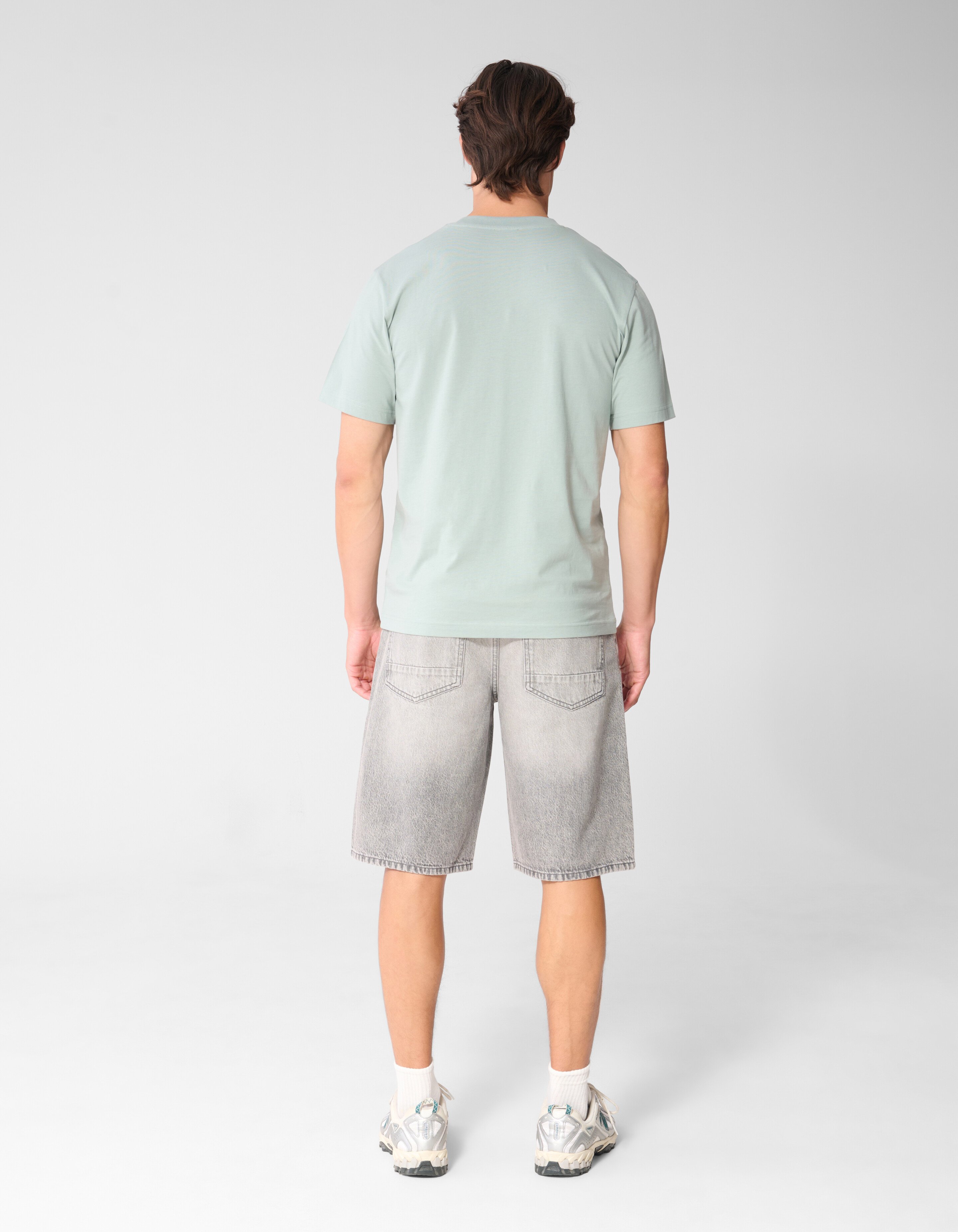 Eighty One Text T-Shirt Hellgr&uuml;n SHOEBY MEN