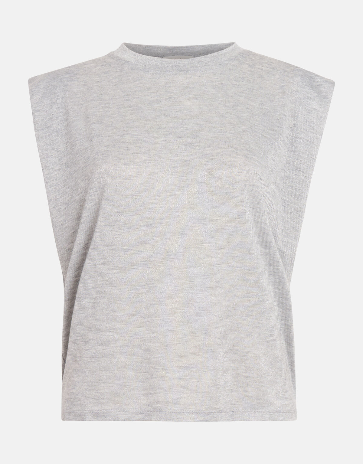 Glitzer-T-Shirt Grau SHOEBY WOMEN