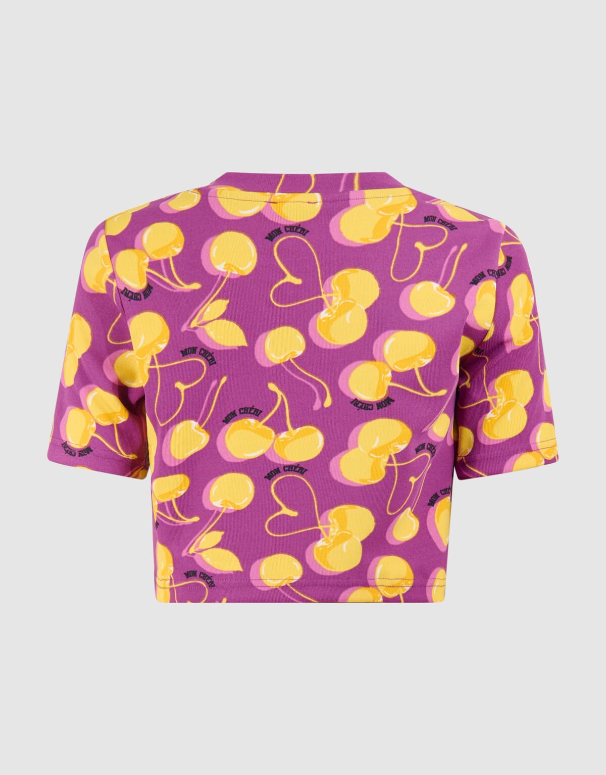 Obst Kunstwerk Crop top Dunkel Lila SHOEBY GIRLS