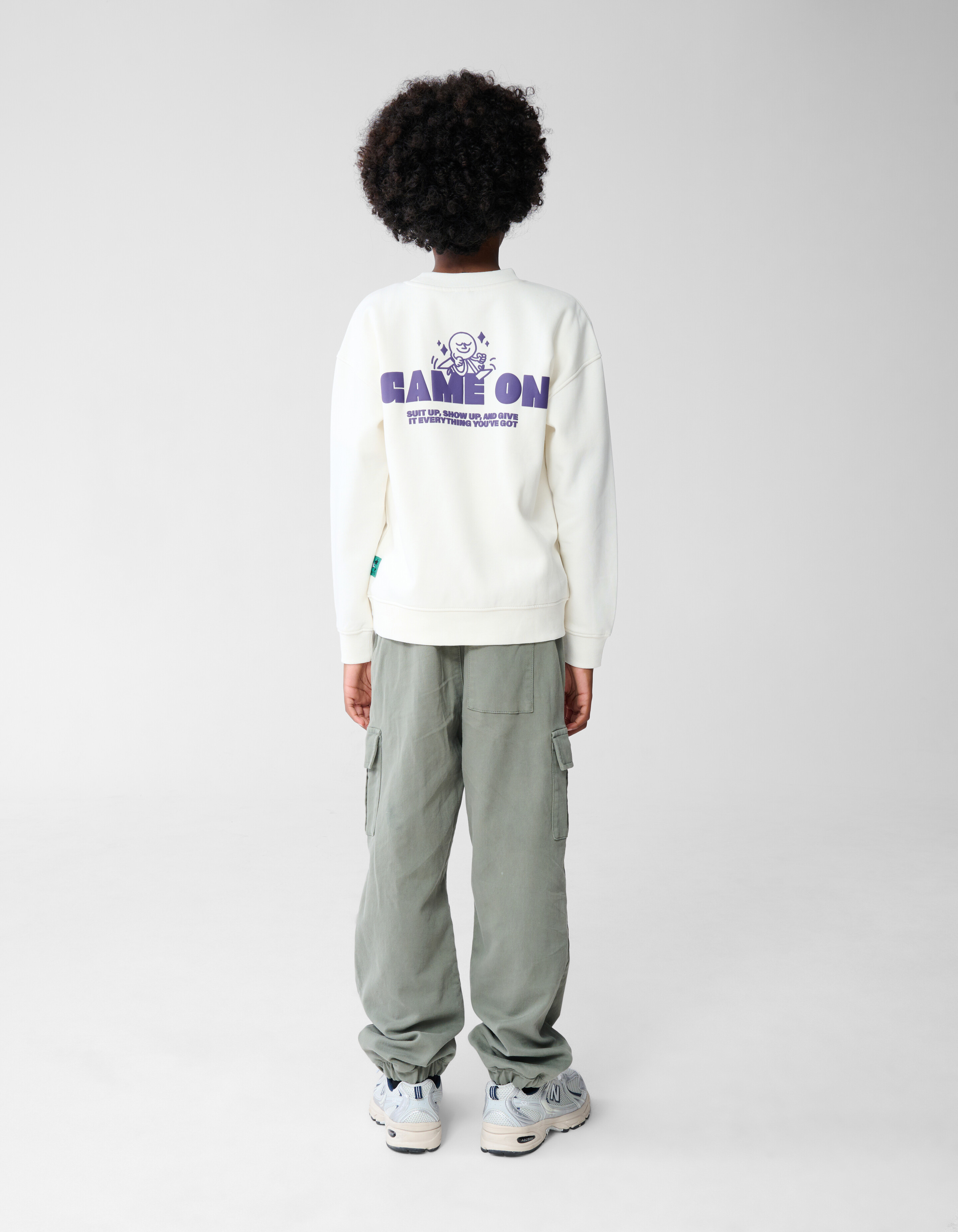 Game On Artwork Pullover Off White SHOEBY BOYS