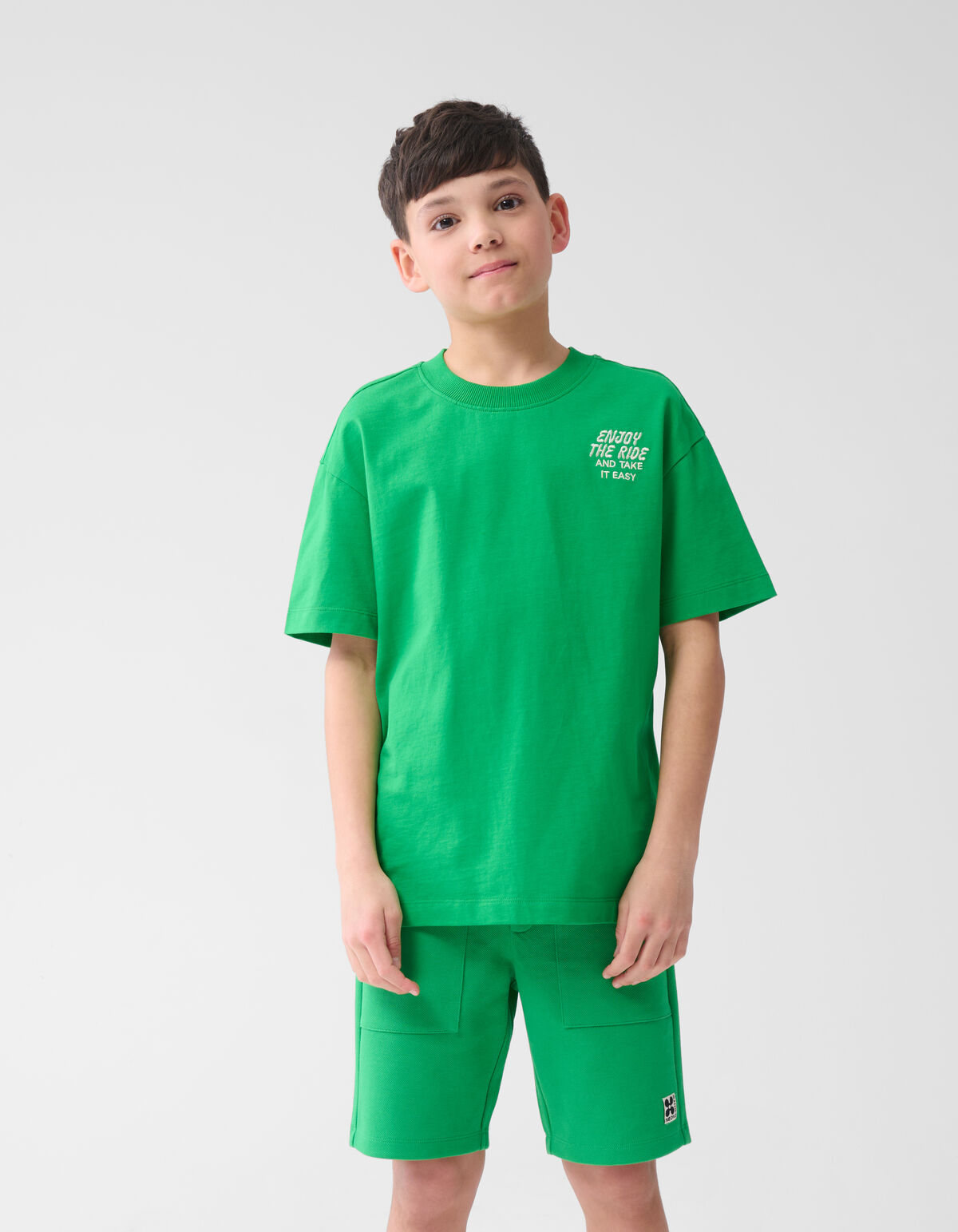 Pique Short Grün SHOEBY BOYS