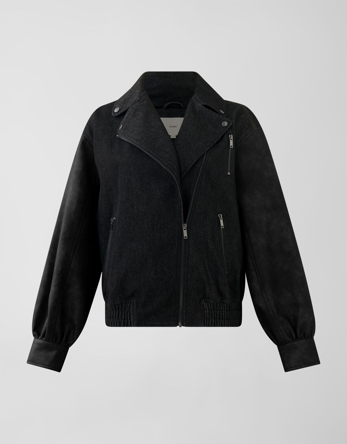 Denim Bomber Schwarz SHOEBY WOMEN