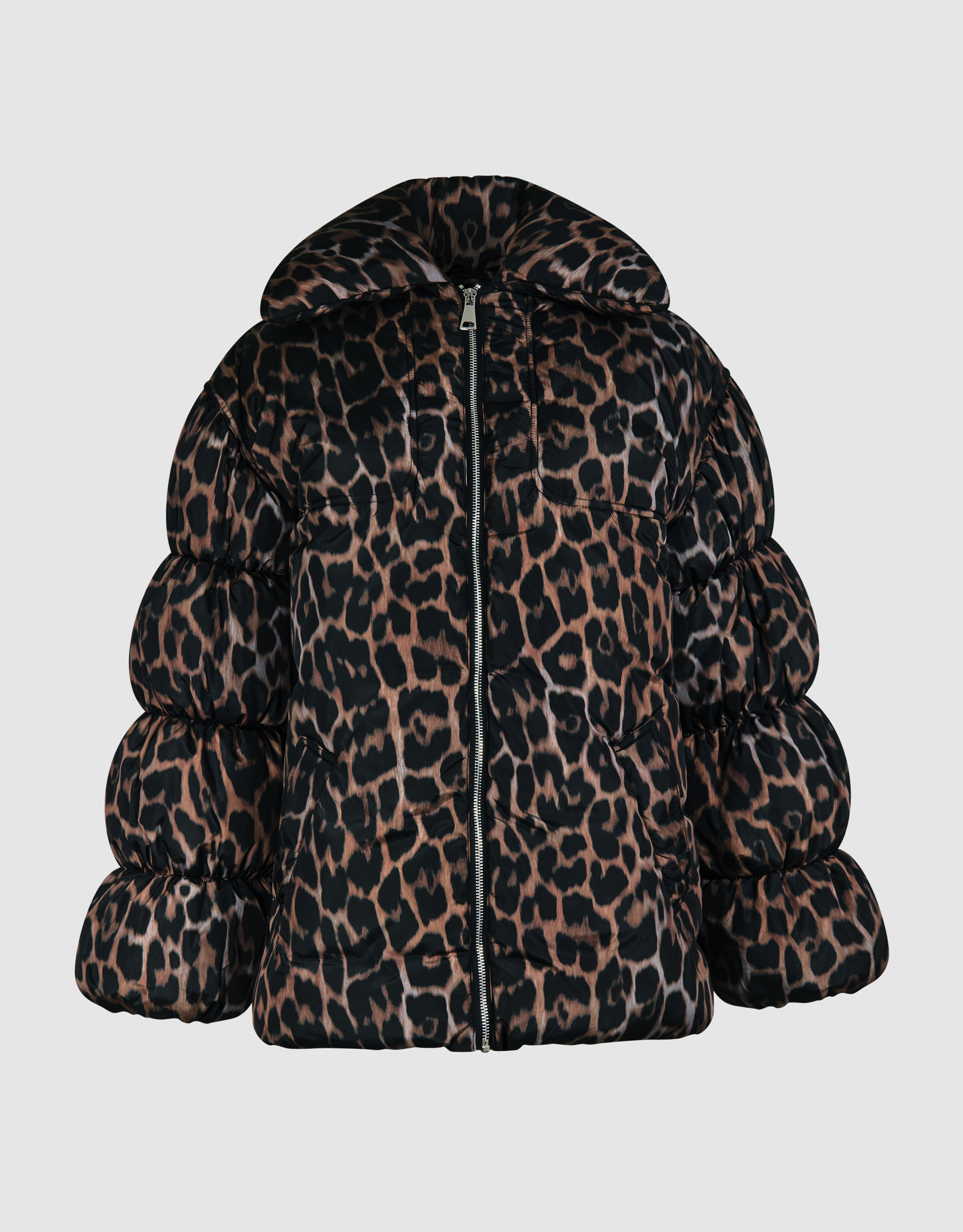 Leoparden-Steppjacke Braun SHOEBY WOMEN