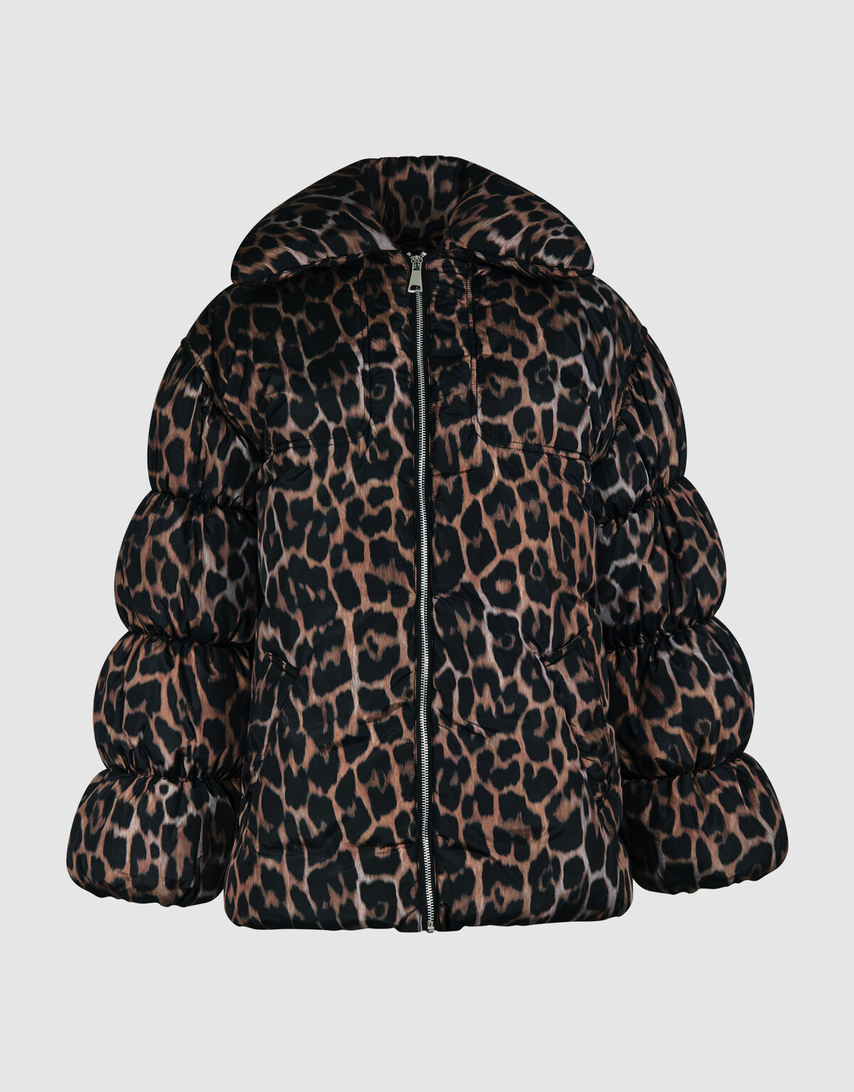 Leoparden-Steppjacke Braun SHOEBY WOMEN