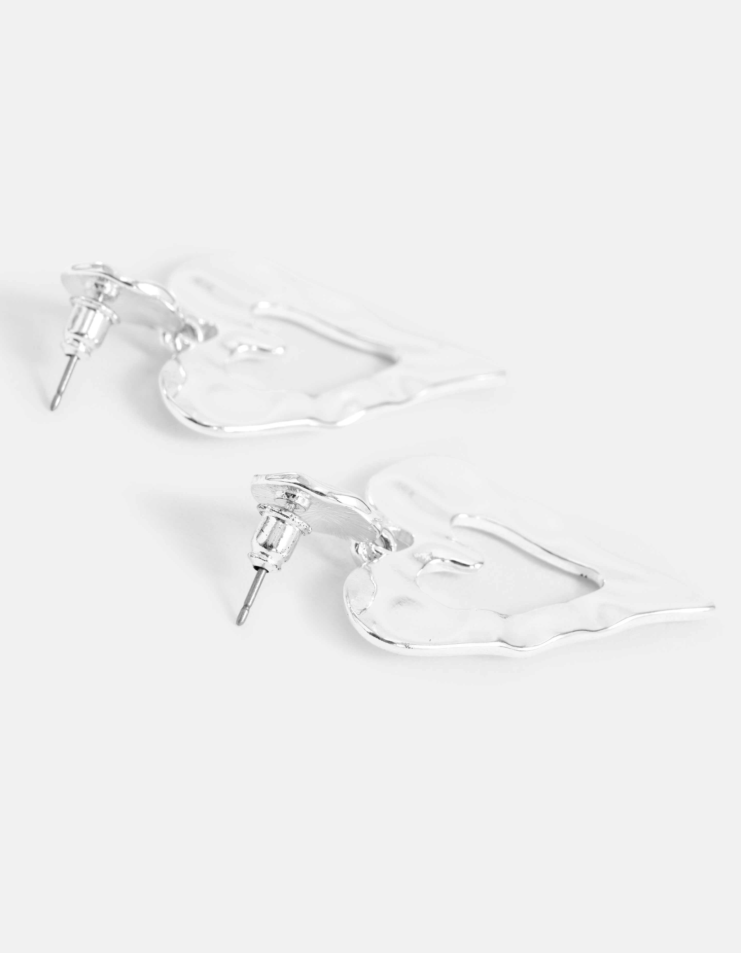 Herz-Ohrringe Silber SHOEBY ACCESSOIRES