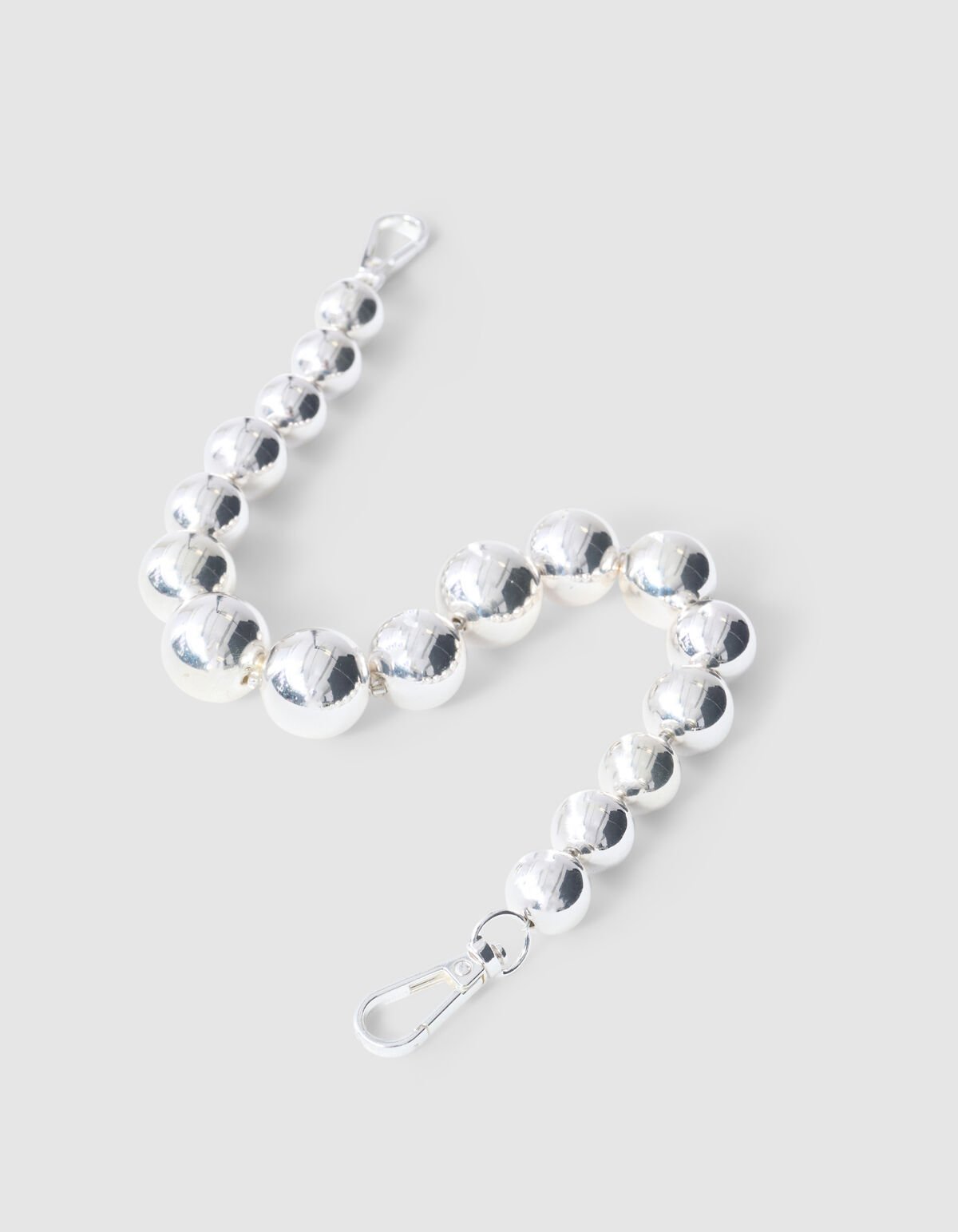 Perlenclip Silber SHOEBY ACCESSOIRES