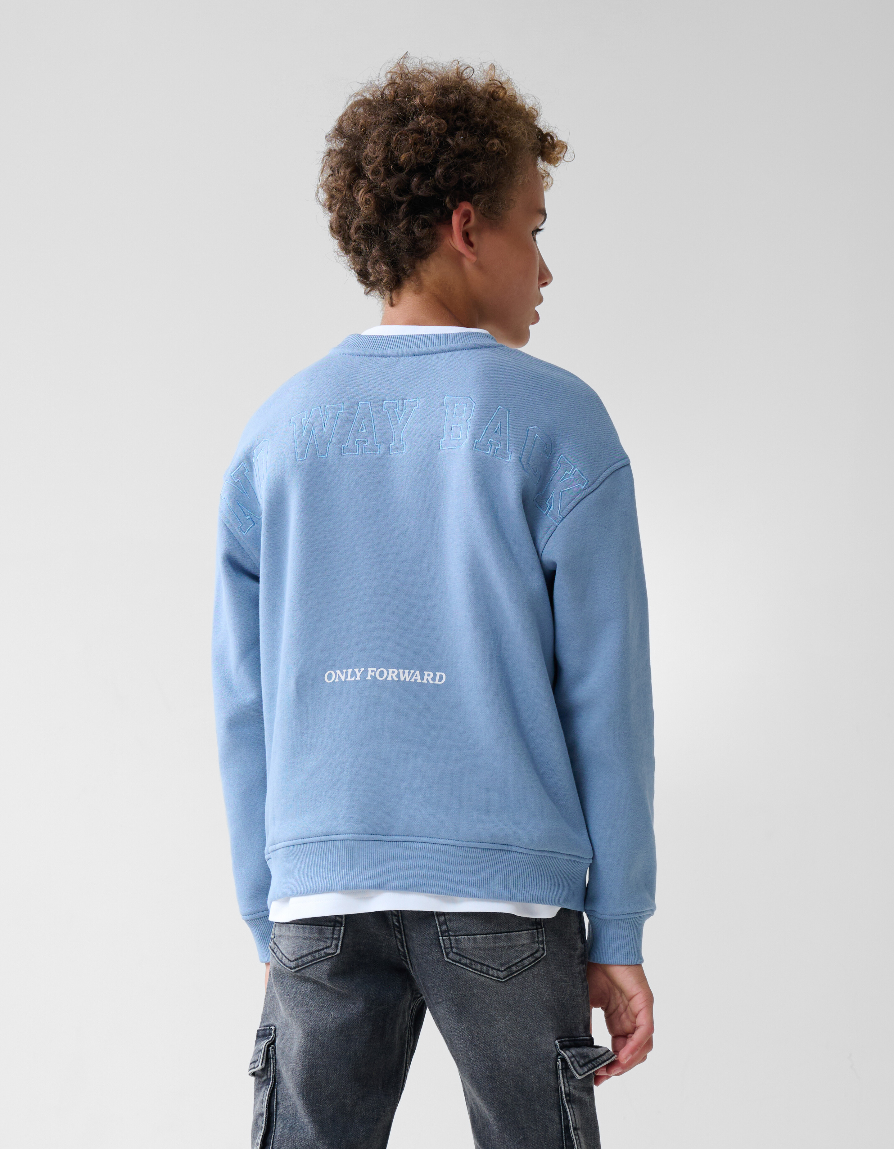 Artwork Pullover Blau SHOEBY BOYS