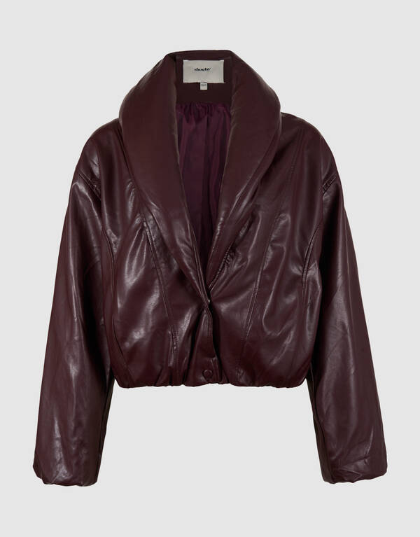 Bomberjacke mit Kragen, Dunkelrot SHOEBY WOMEN