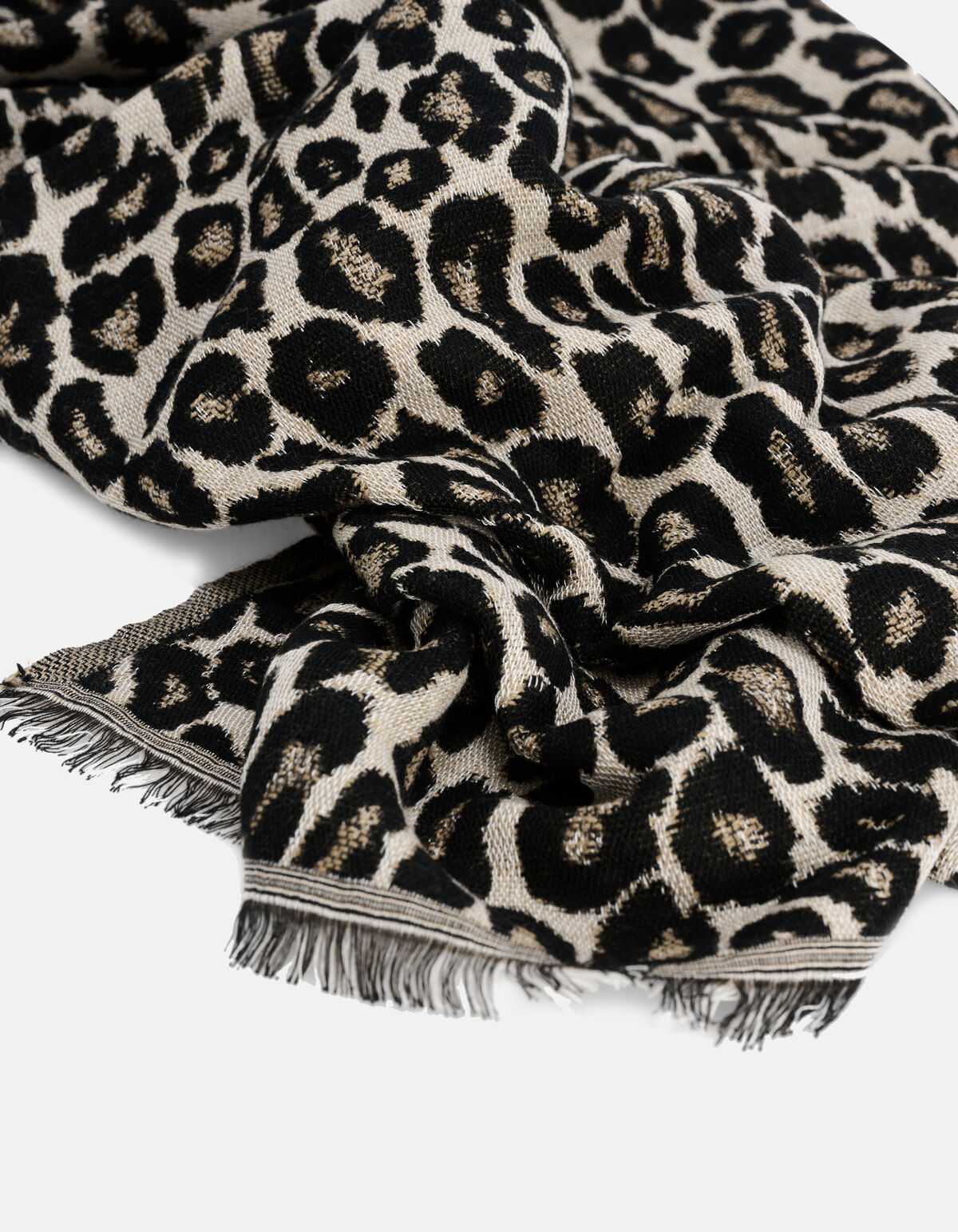 Jacquard-Schal mit Leopardenmuster SHOEBY ACCESSOIRES
