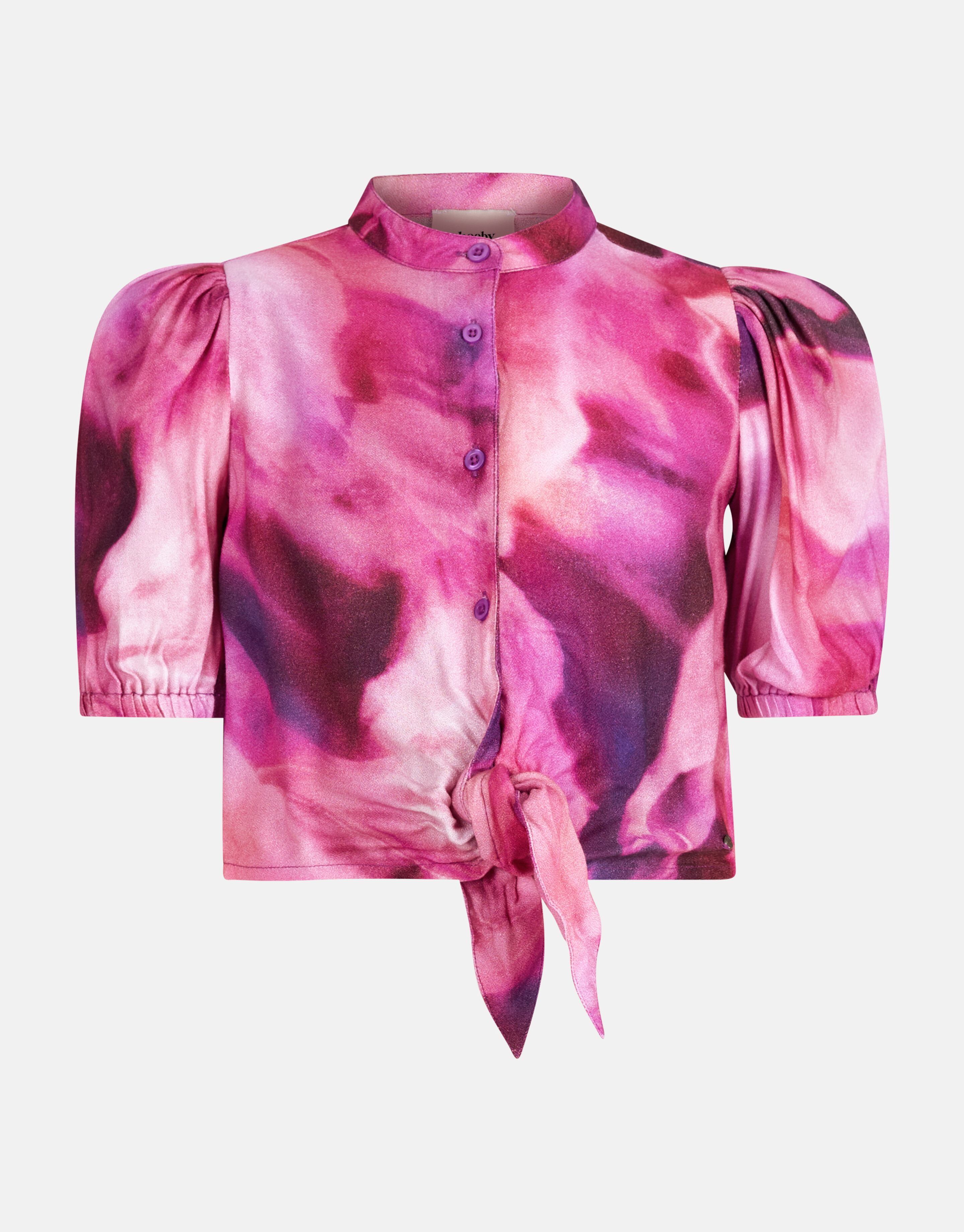 Tie Dye Print Bluse Rosa von Nicolette SHOEBY GIRLS