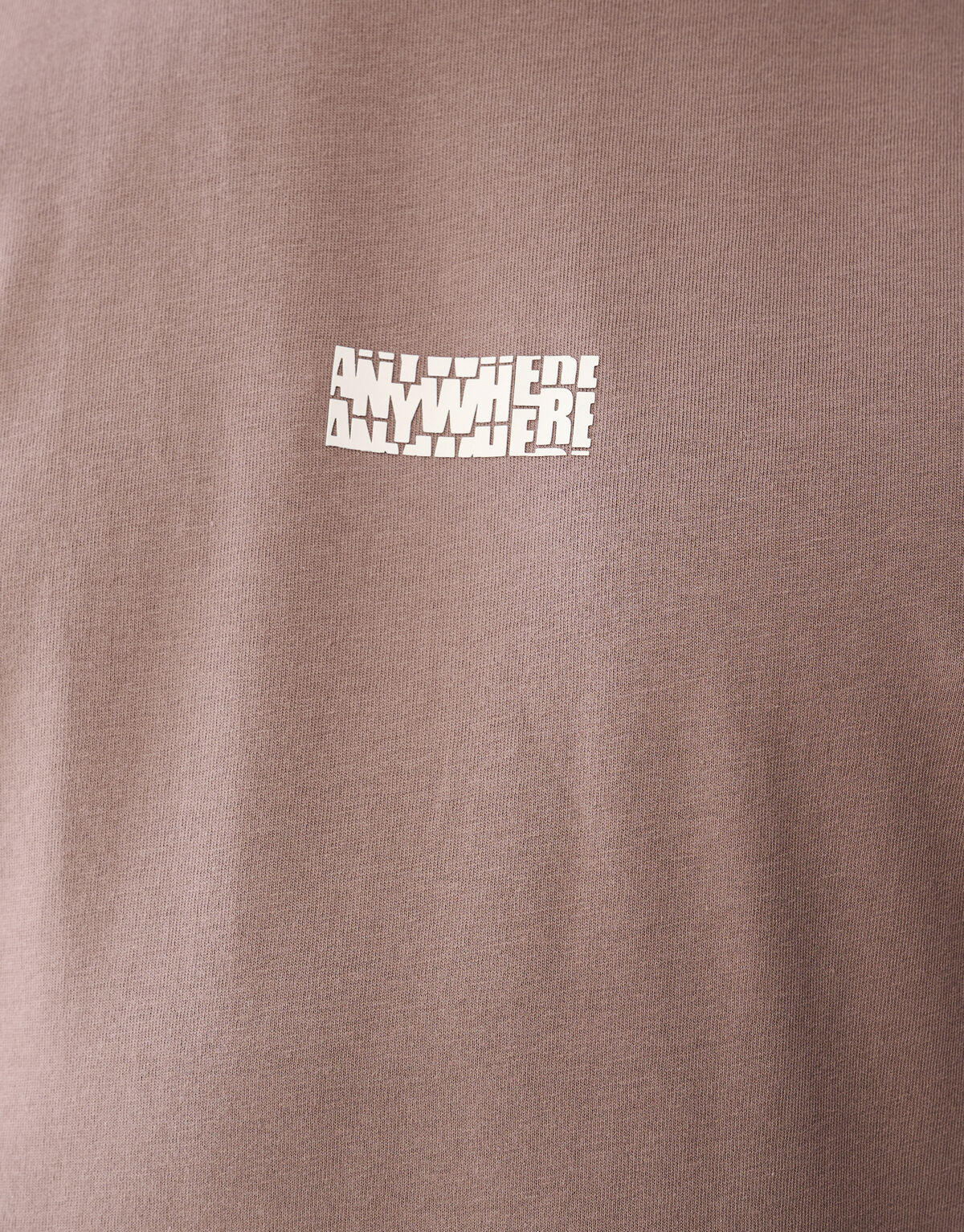 Anywhere Artwork T-shirt Hellbraun SHOEBY MEN