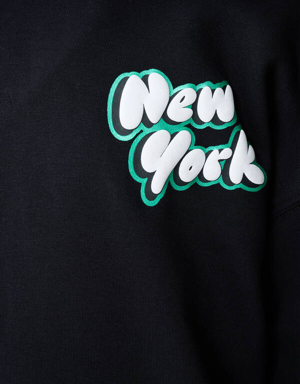 New York Artwork Hoodie Schwarz SHOEBY BOYS