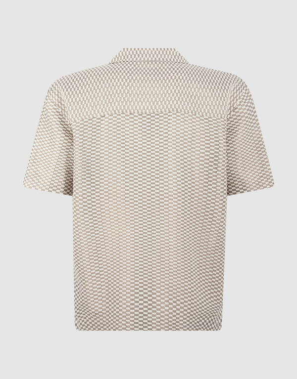 Gewebtes Overshirt Hellbraun SHOEBY MEN