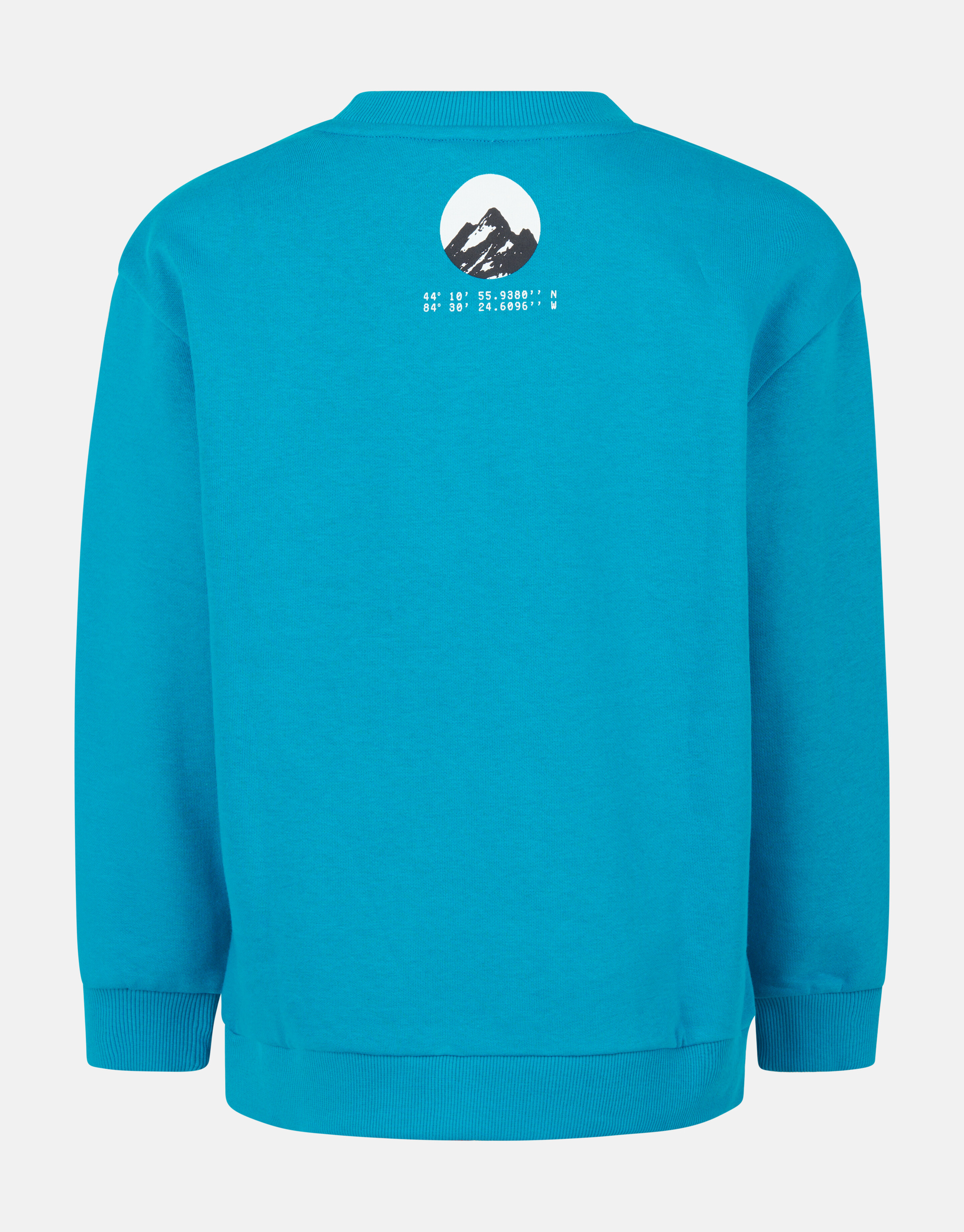 Bedruckter Pullover Blau SHOEBY BOYS