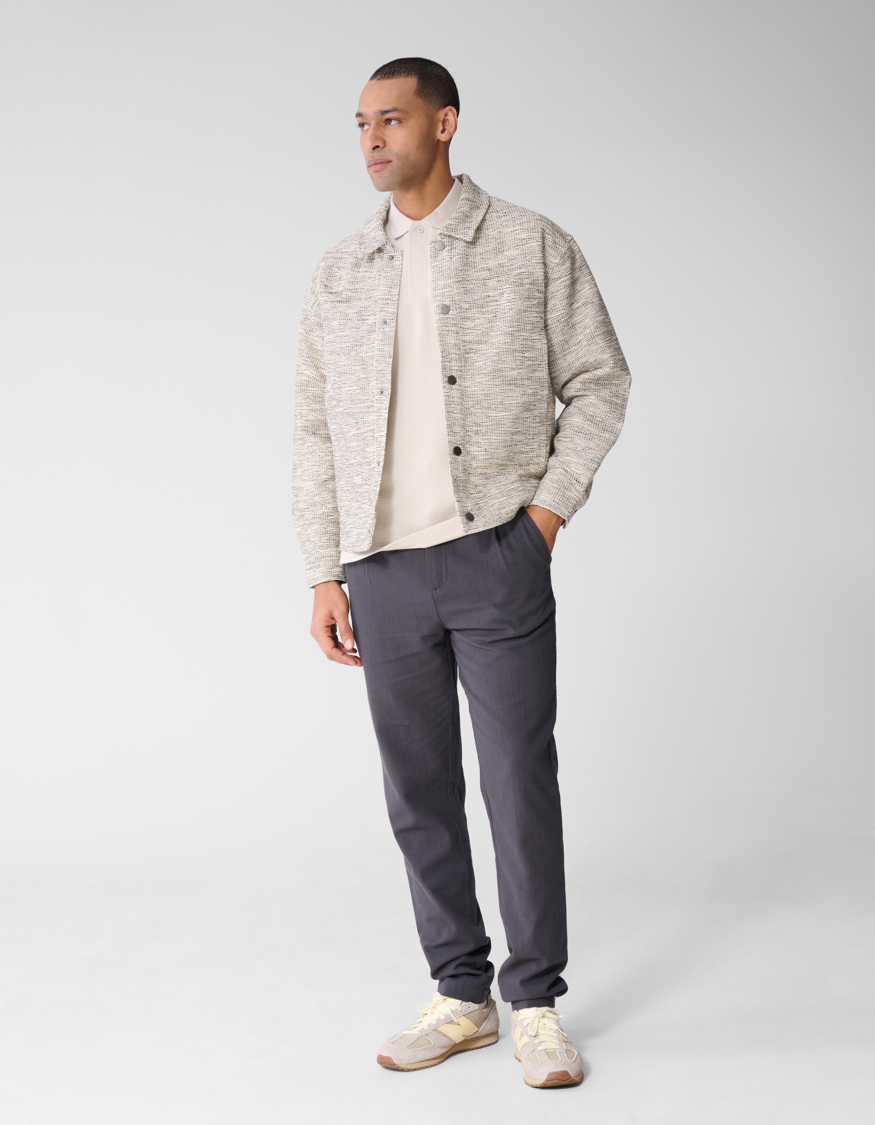 Struktur Jack Gebrochenes Wei&szlig; SHOEBY MEN