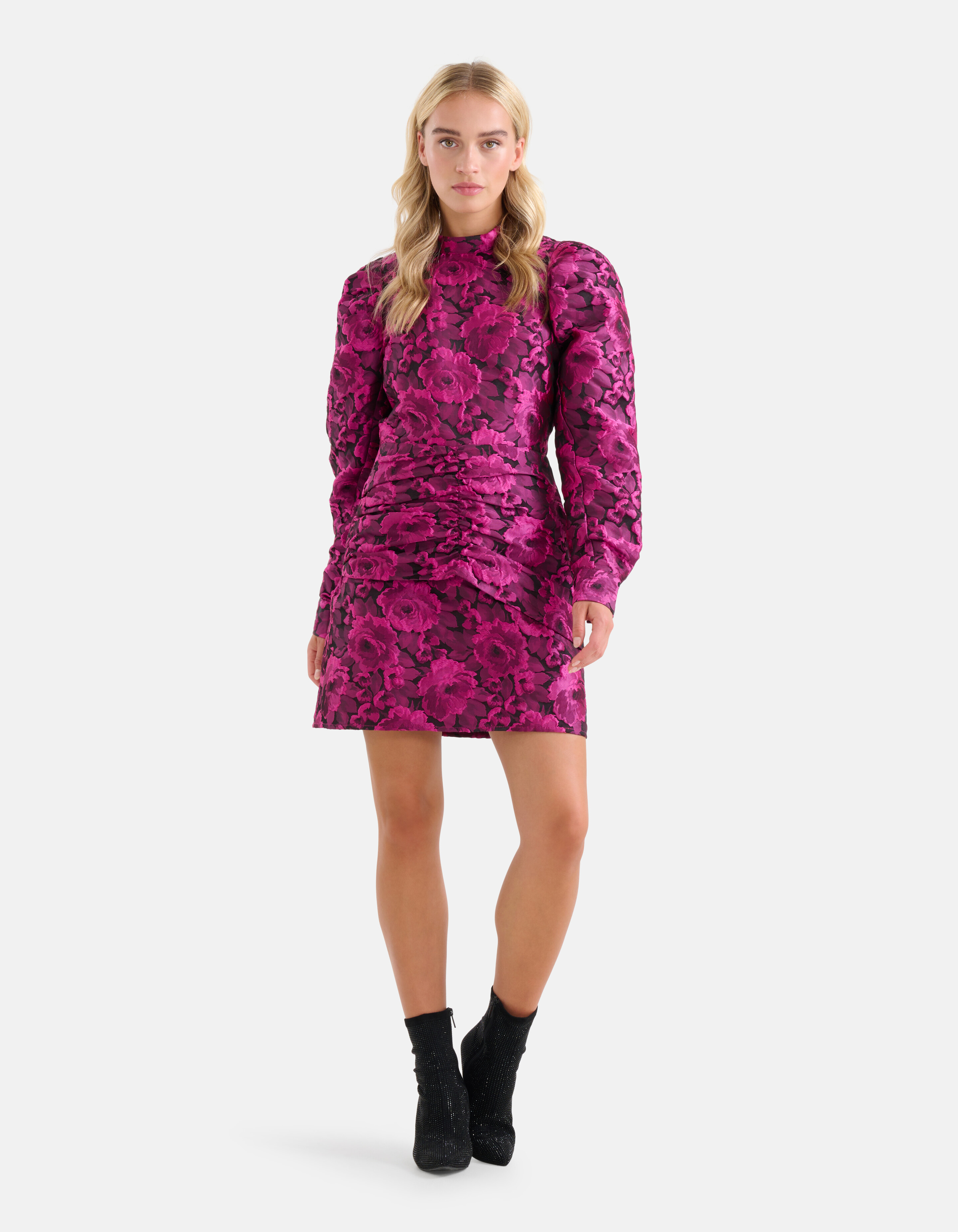 Jacquard-Kleid Lila SHOEBY WOMEN