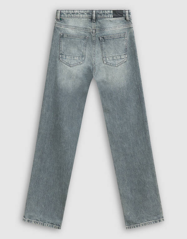 Gerade geschnittene Jeans in Grau SHOEBY BOYS