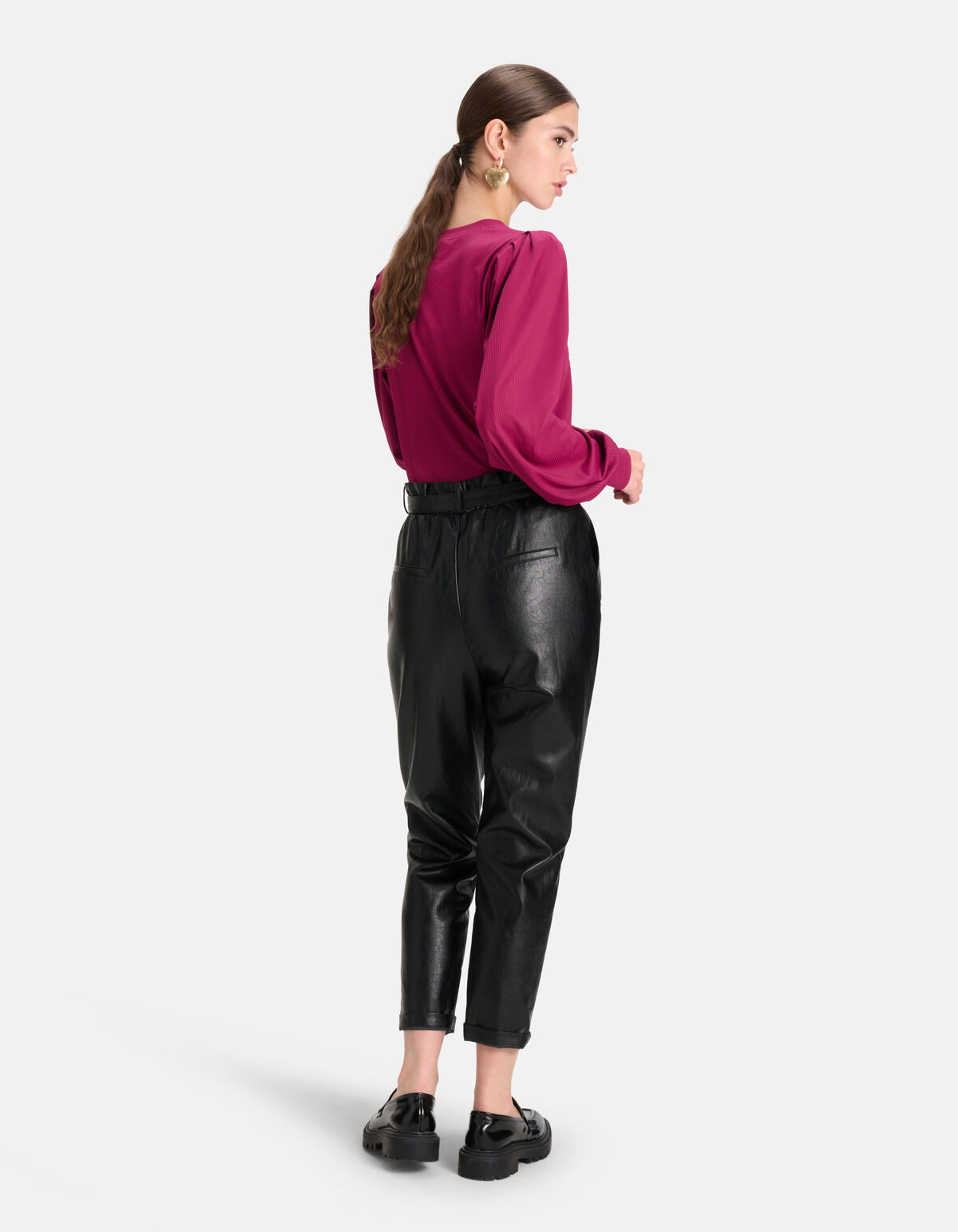 Langärmeliges T-Shirt Lila SHOEBY WOMEN