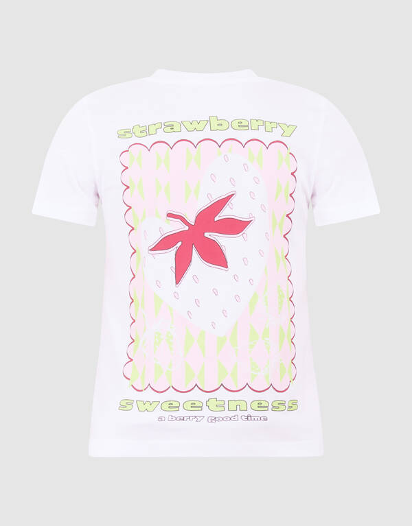 Sweetness Artwork T-Shirt Wei&szlig; SHOEBY GIRLS
