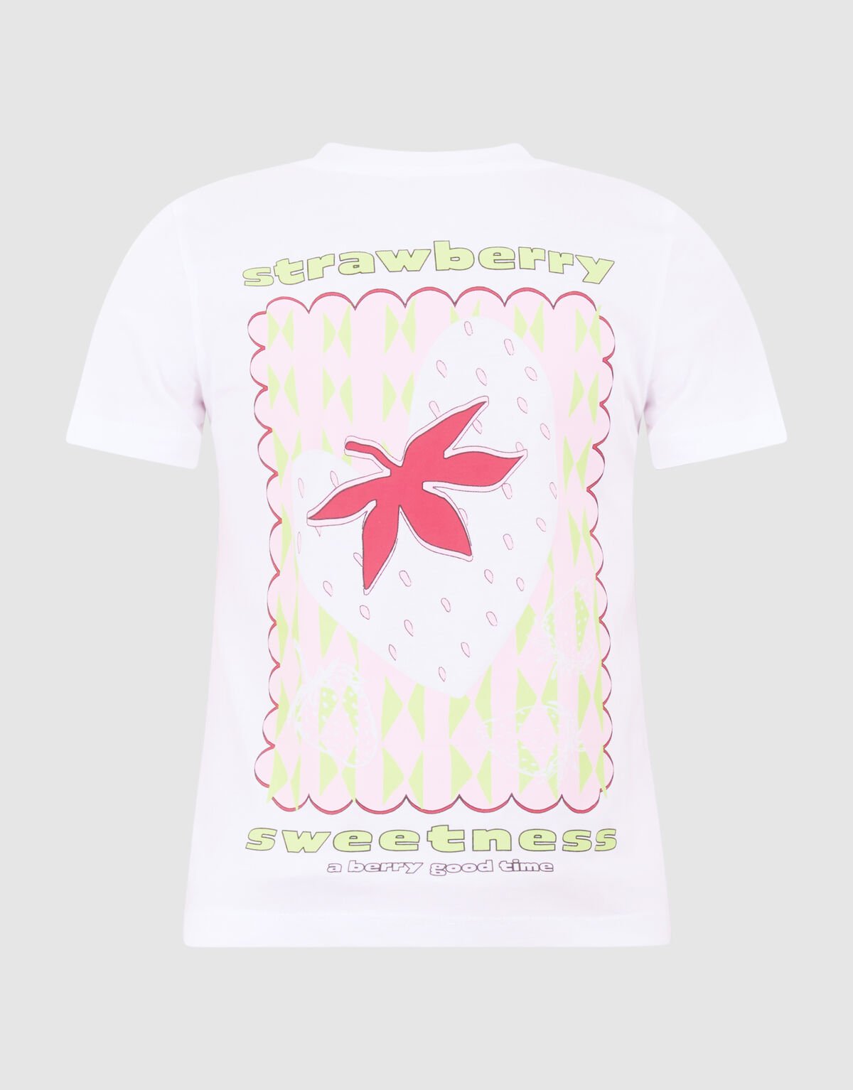 Sweetness Artwork T-Shirt Wei&szlig; SHOEBY GIRLS