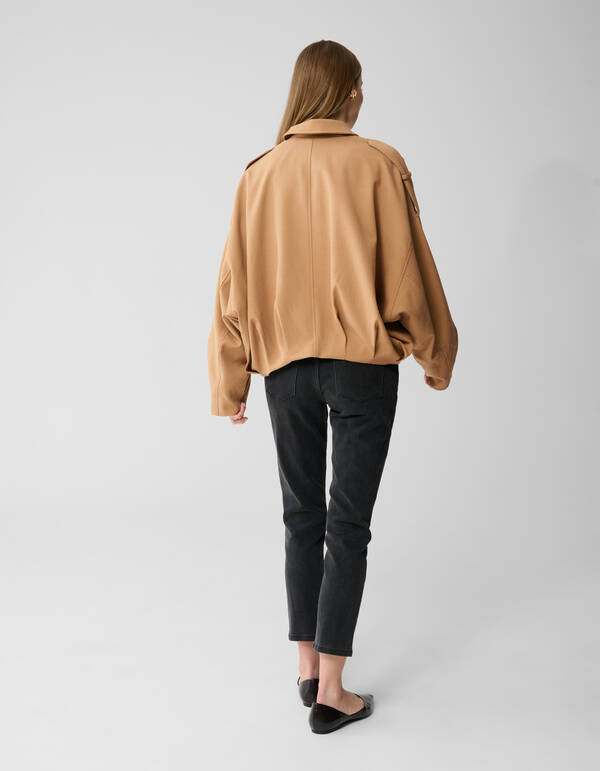 Oversized Bomberjacke Camel von Lonneke SHOEBY WOMEN