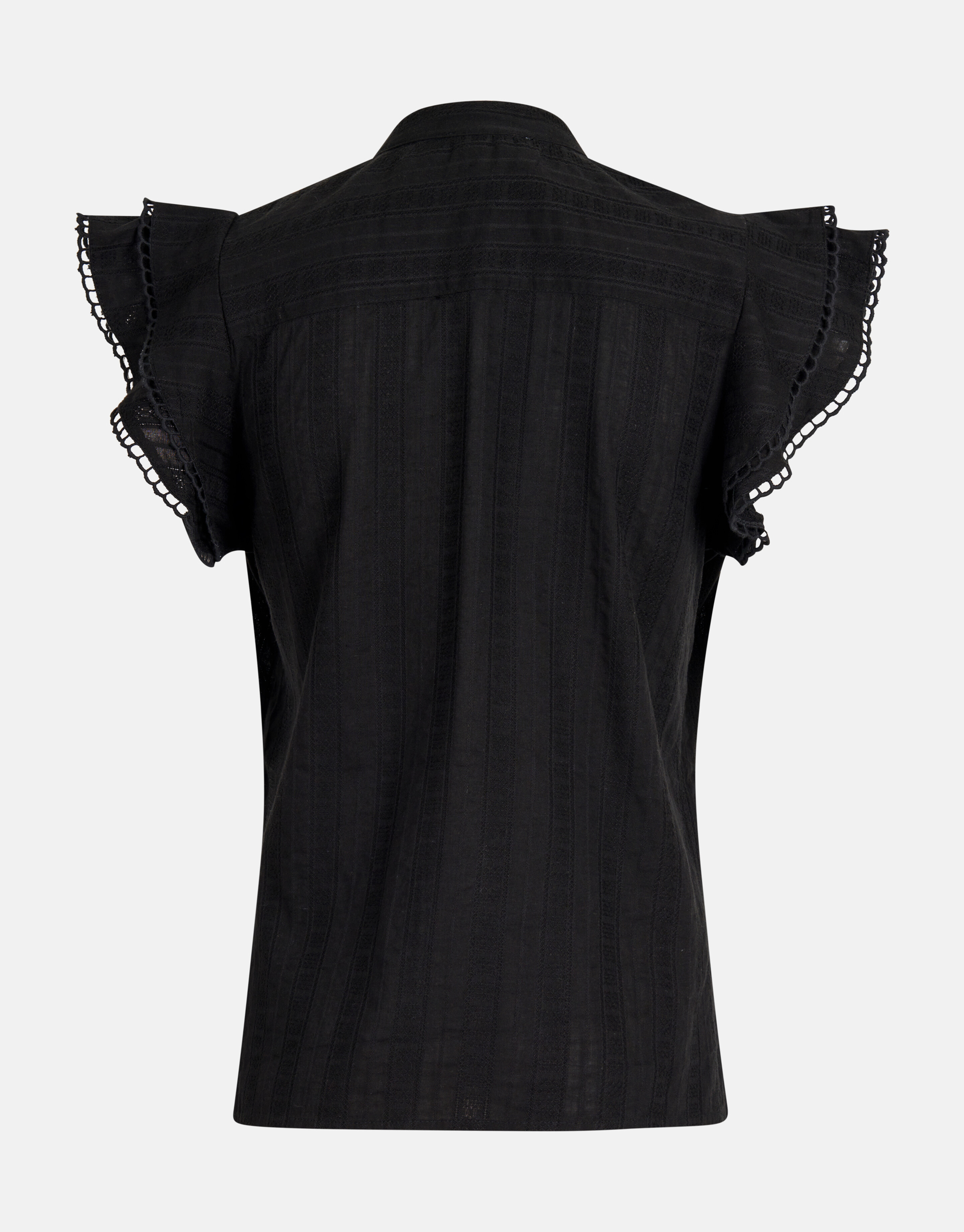 Besticktes Top Schwarz SHOEBY WOMEN