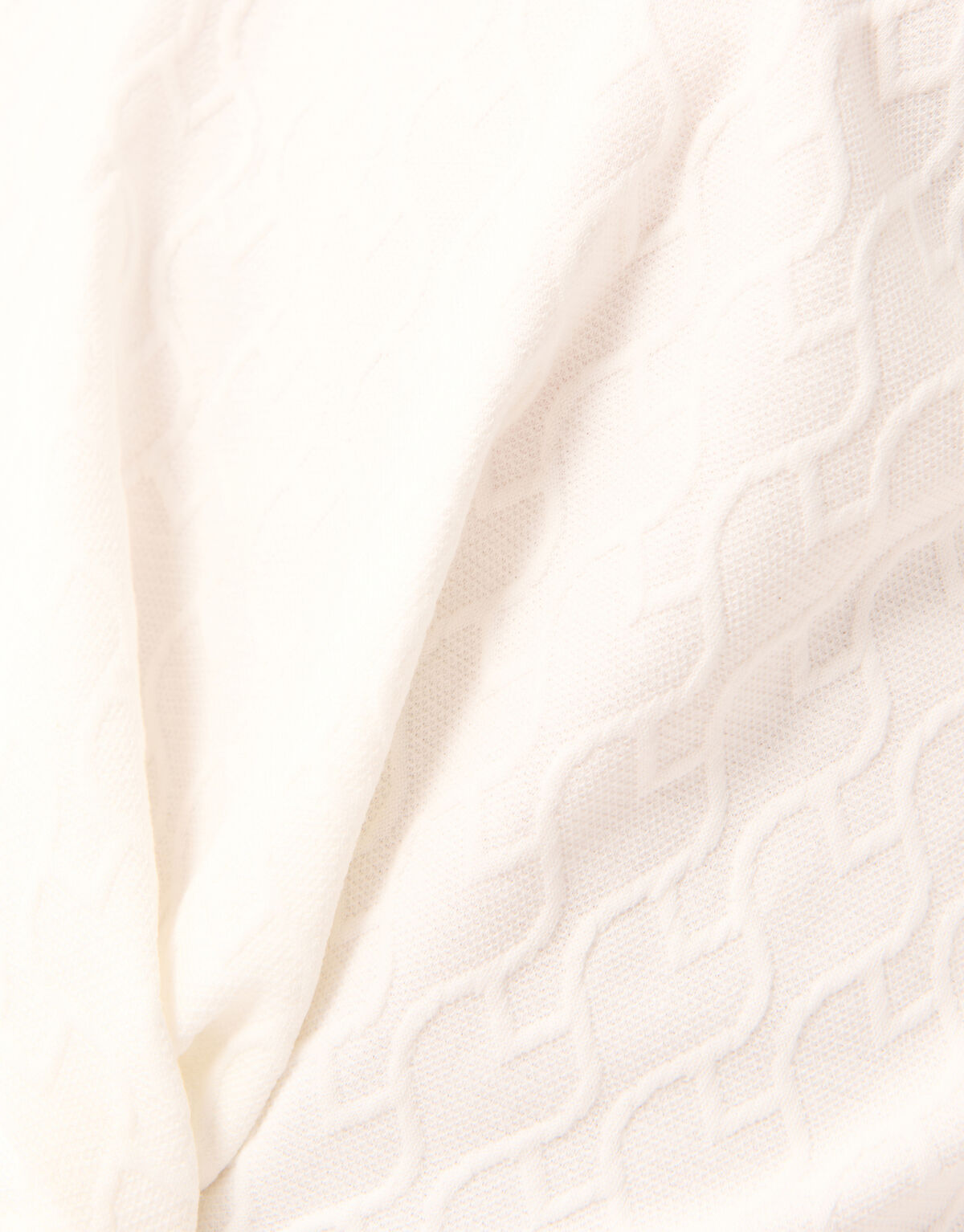 Herz-Wickeltop Off White SHOEBY GIRLS