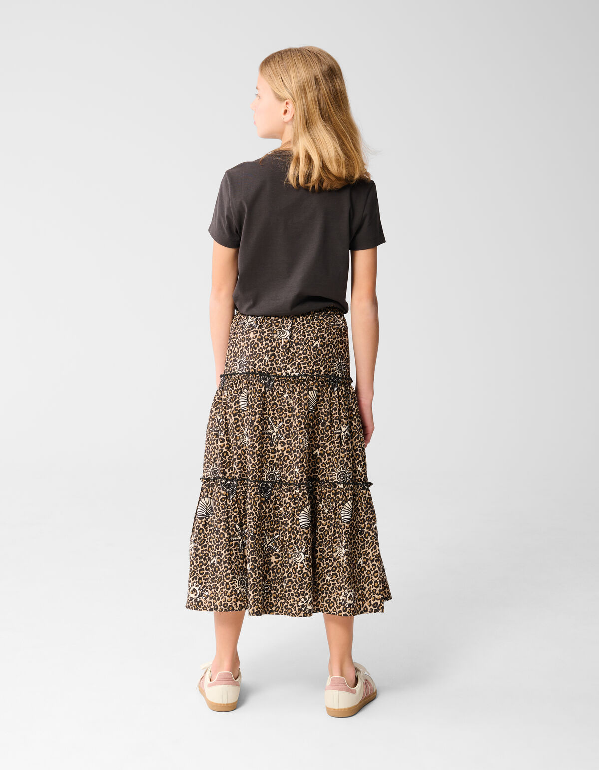 La Mer Artwork T-shirt Dunkelgrau SHOEBY GIRLS