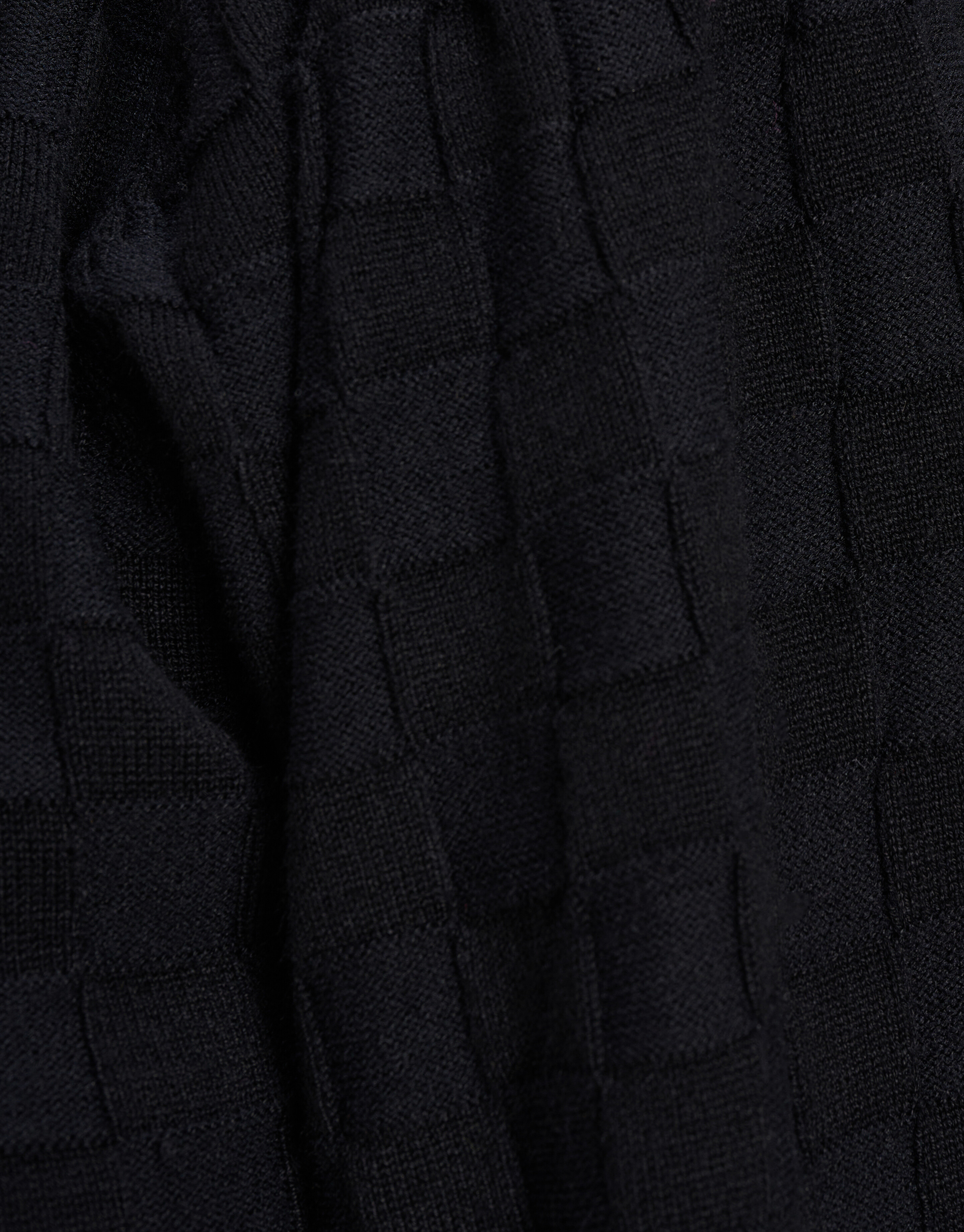 Plaid Print Pullover Schwarz von Mieke SHOEBY WOMEN