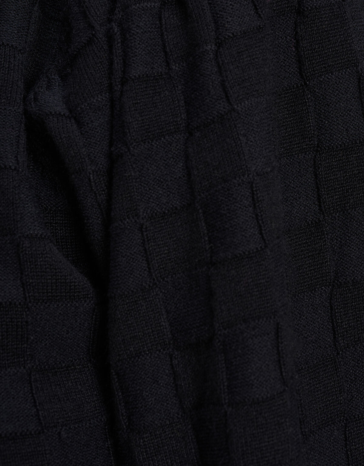 Plaid Print Pullover Schwarz von Mieke SHOEBY WOMEN