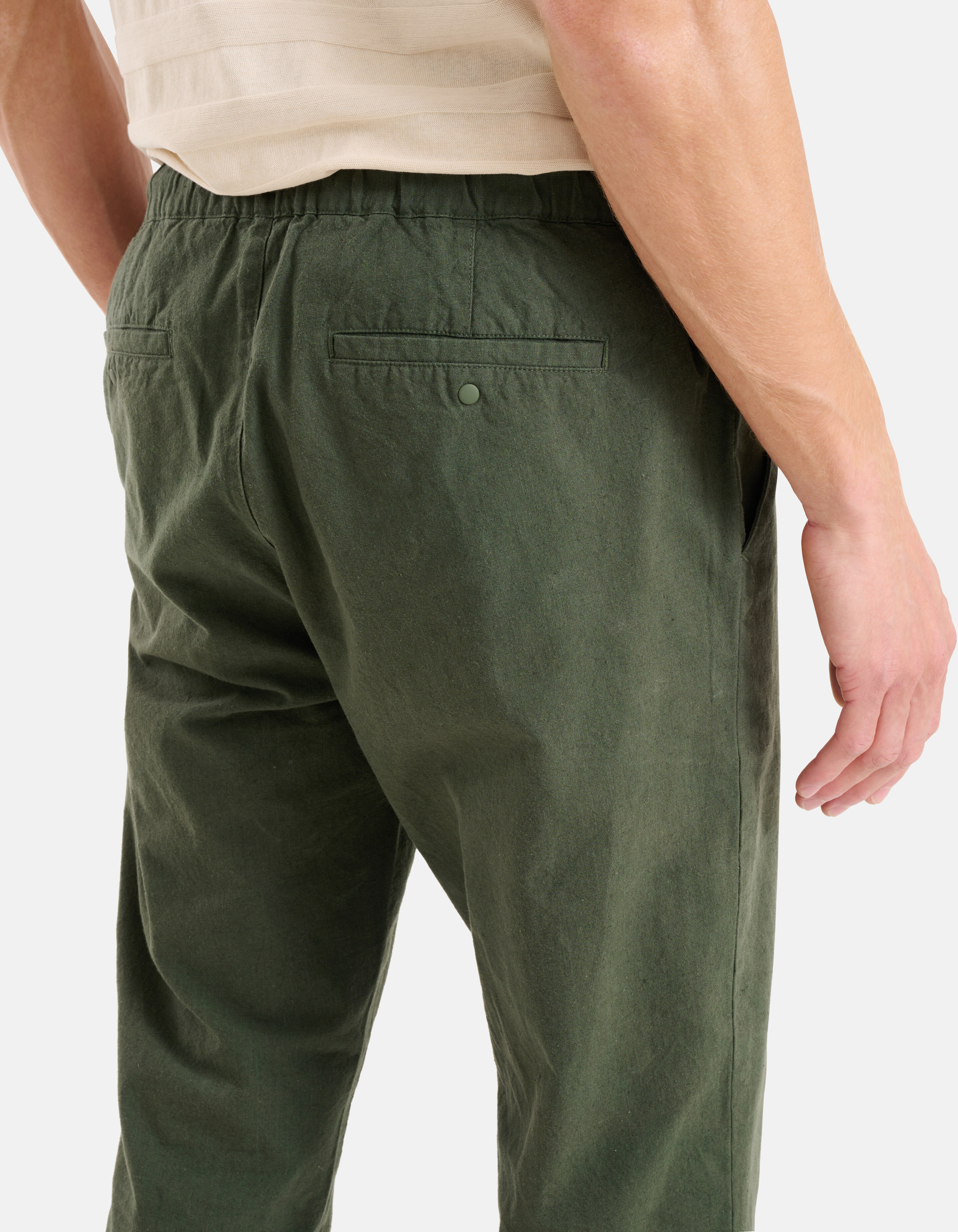 Leinenhosen Dunkelgrün SHOEBY MEN