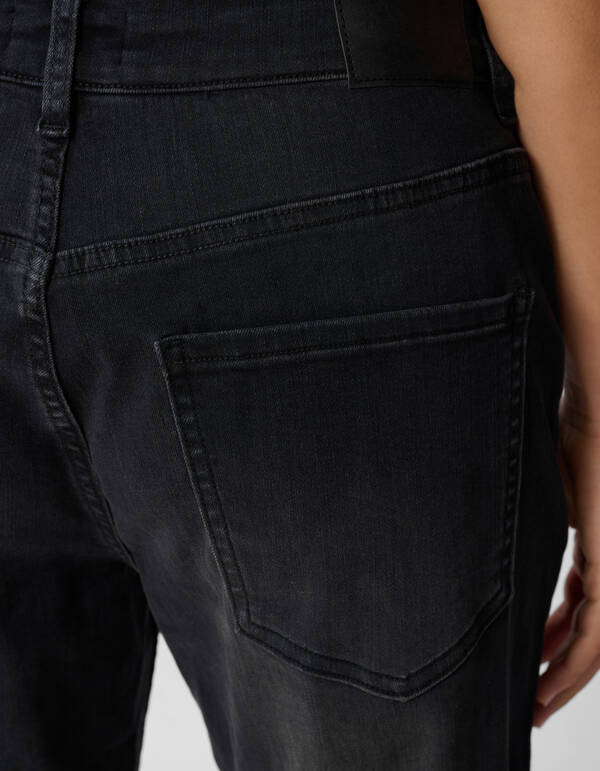 Straight Fit Jeans Dunkelgrau SHOEBY WOMEN